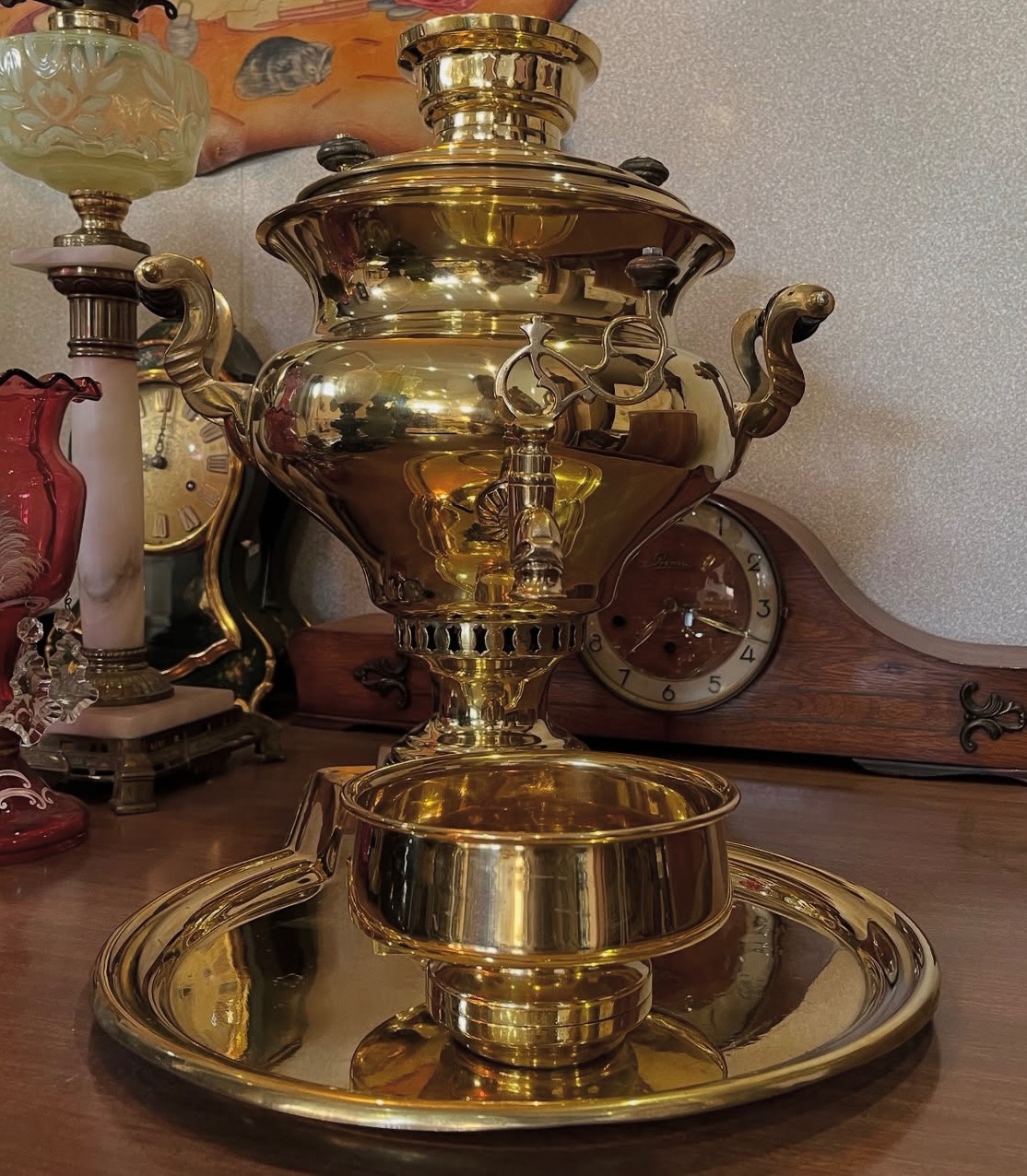 سماور روسی ذغالی