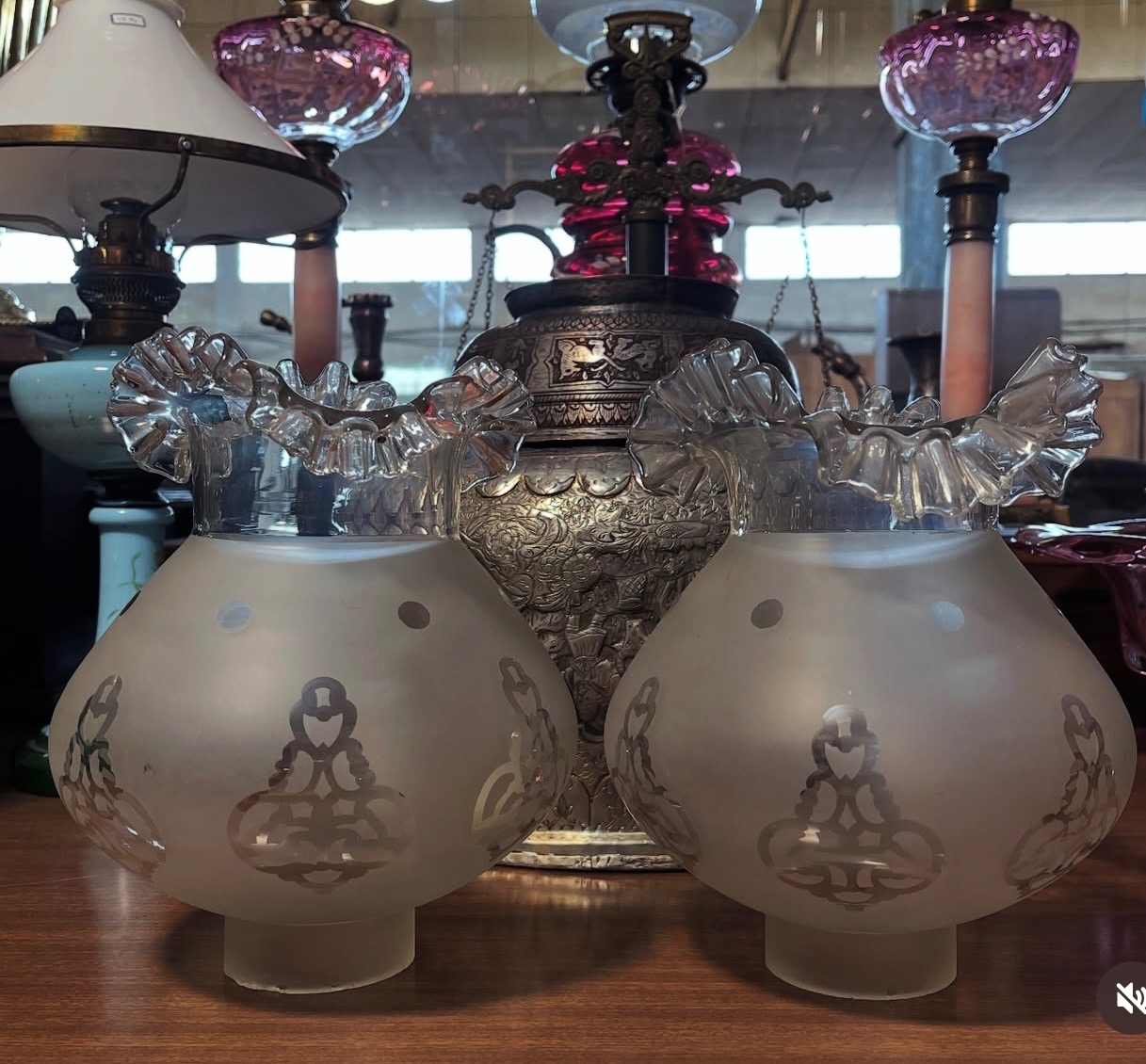 حباب چراغ قدیمی