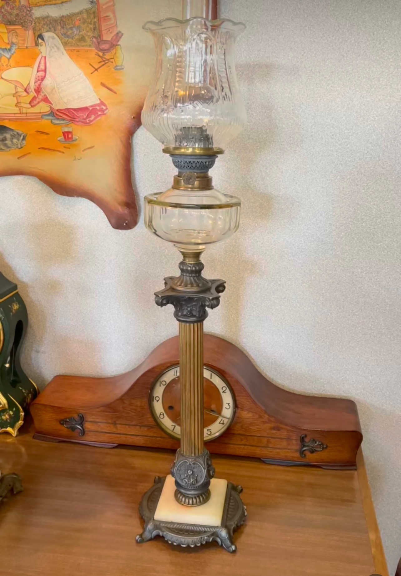 چراغ فتیله ای فرانسوی