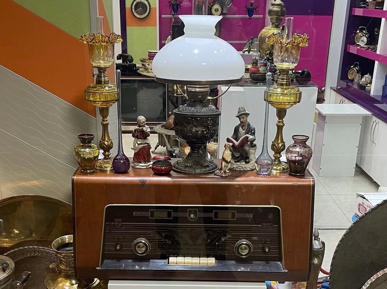 رادیو لامپی اف ام دار فیلیپس