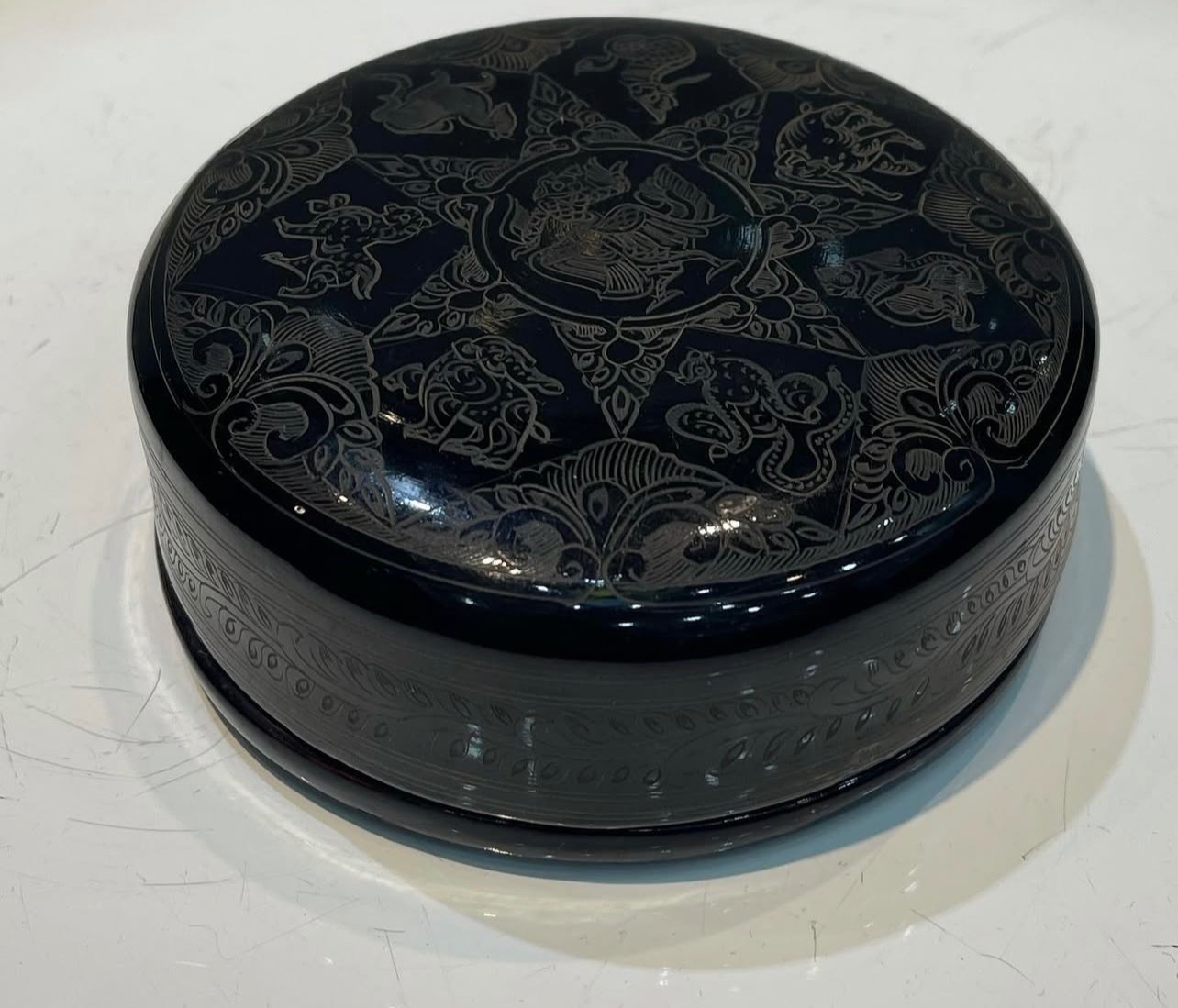 زیر استکانی قدیمی خارجی