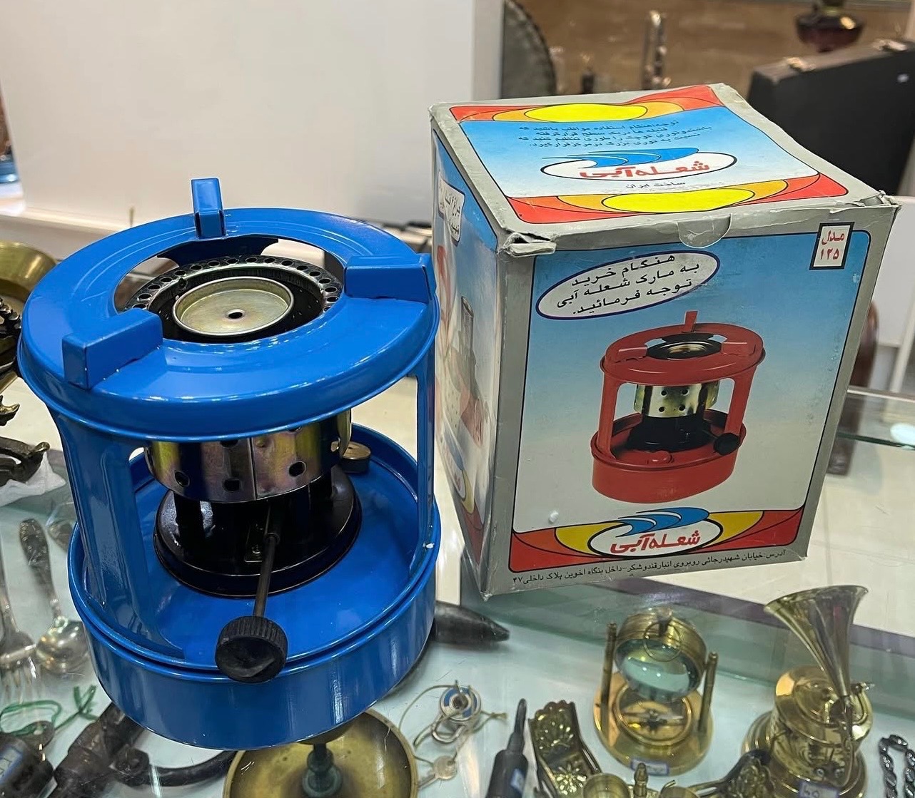 چراغ خوراک پزی قدیمی