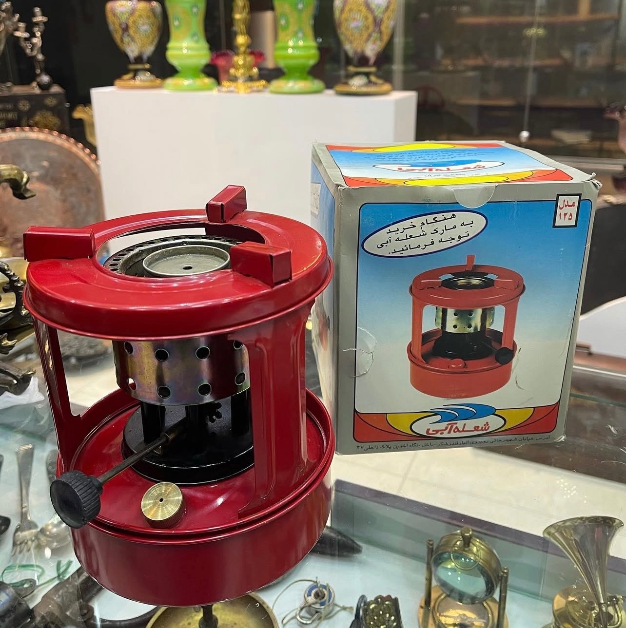 چراغ خوراک پزی قدیمی