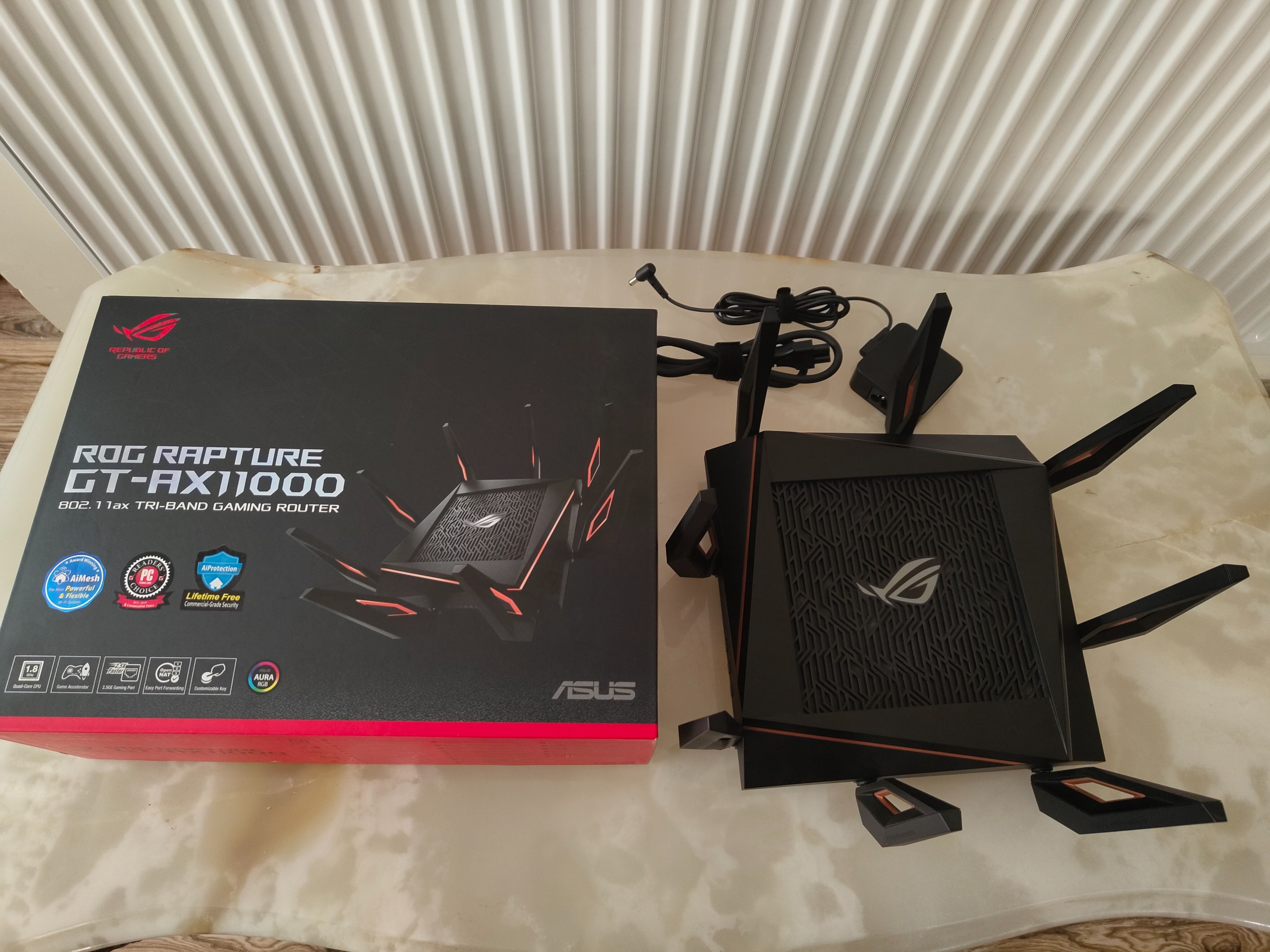 روتر ایسوس راگ ax 11000 raptur