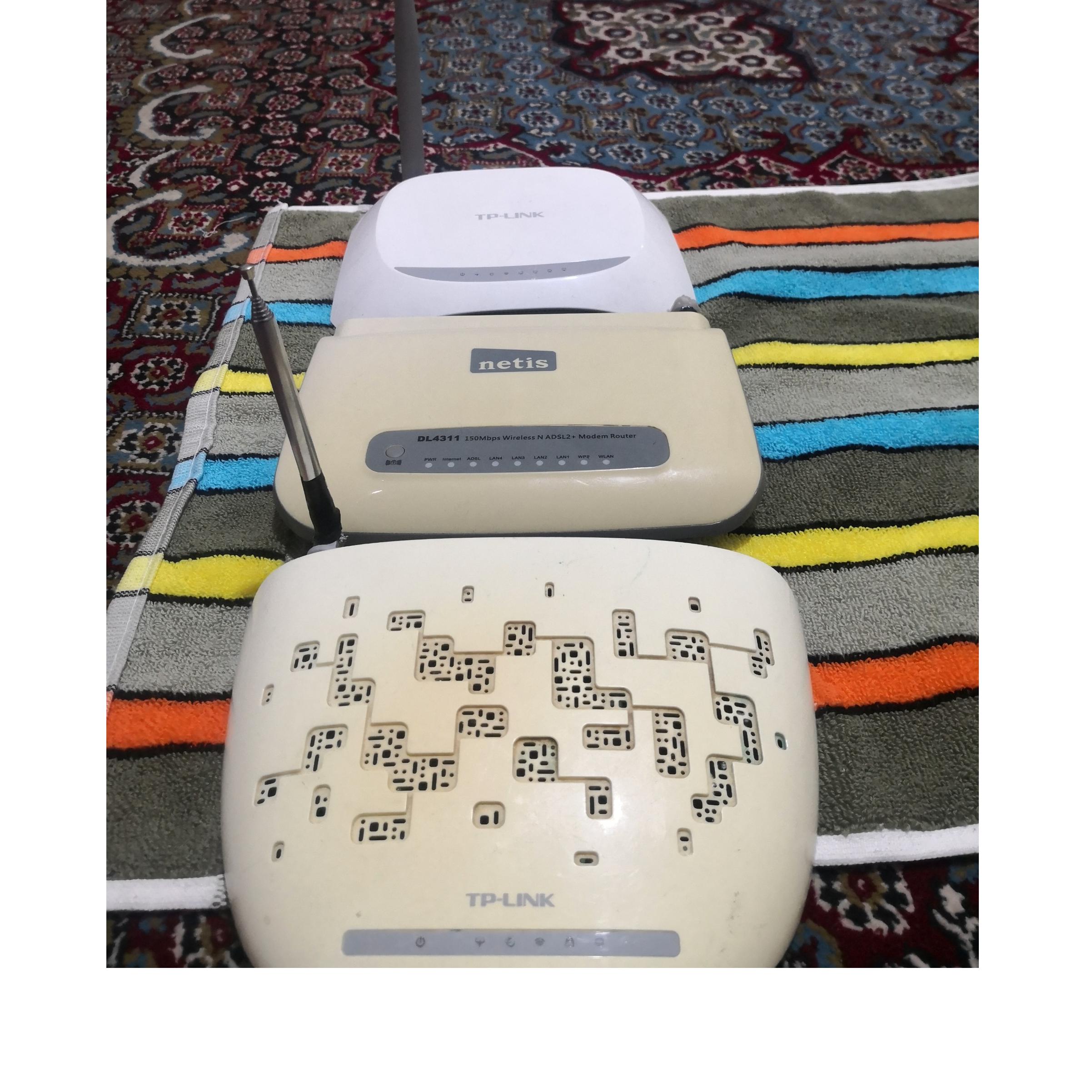 سه عدد مودم adsl معیوب