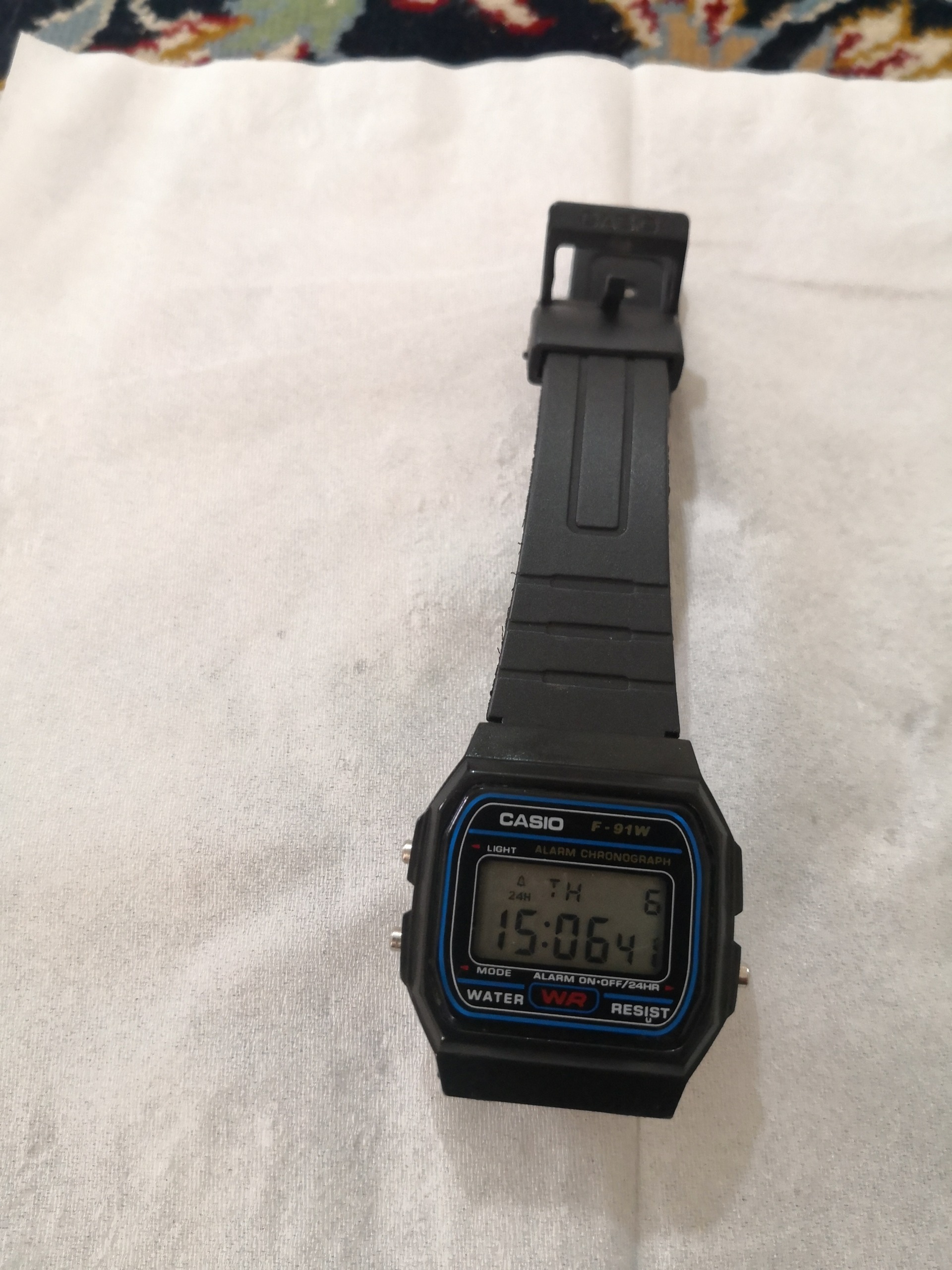 ساعت CASIO f91_w