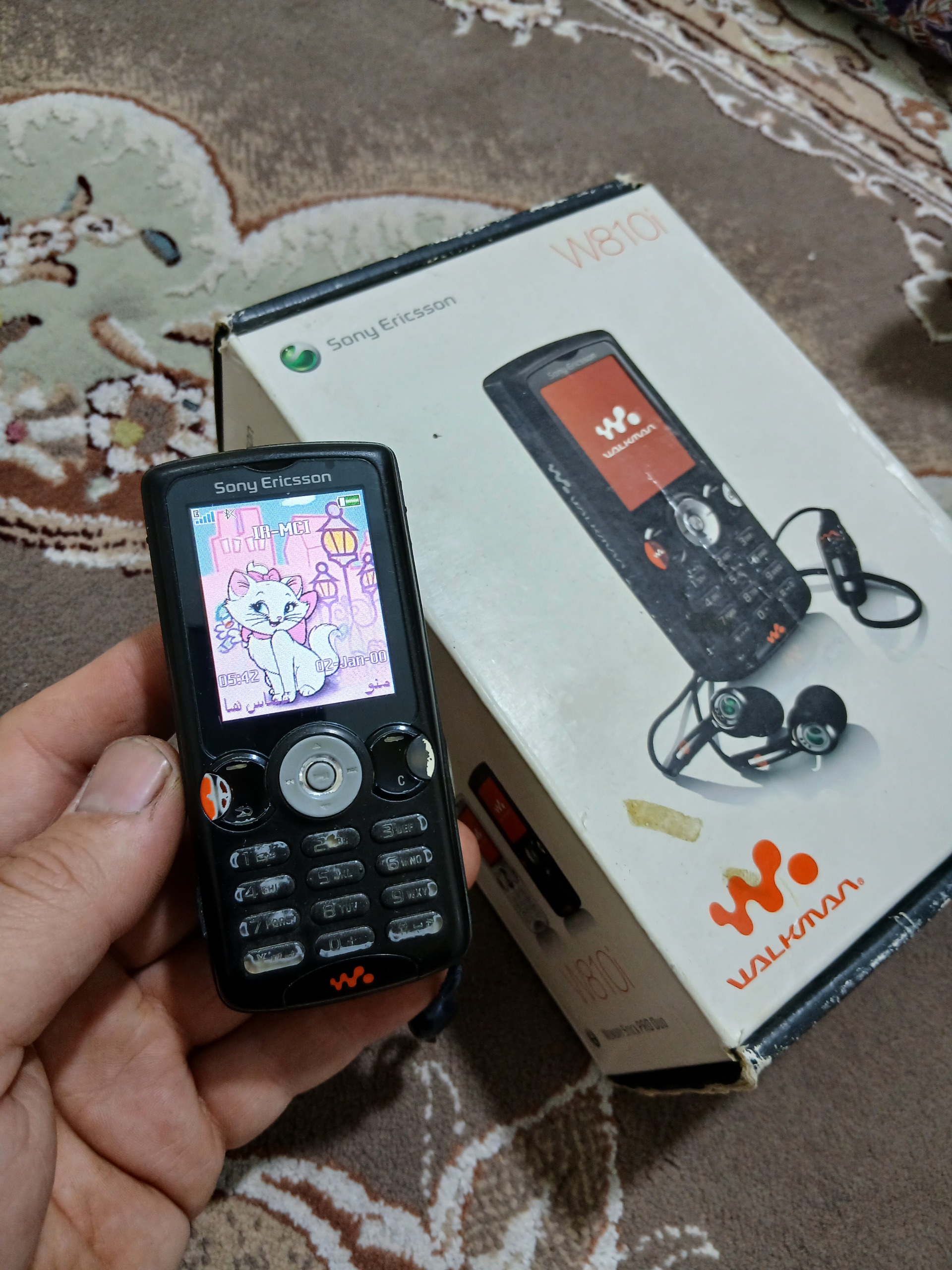 گوشی سونی اریکسون W810