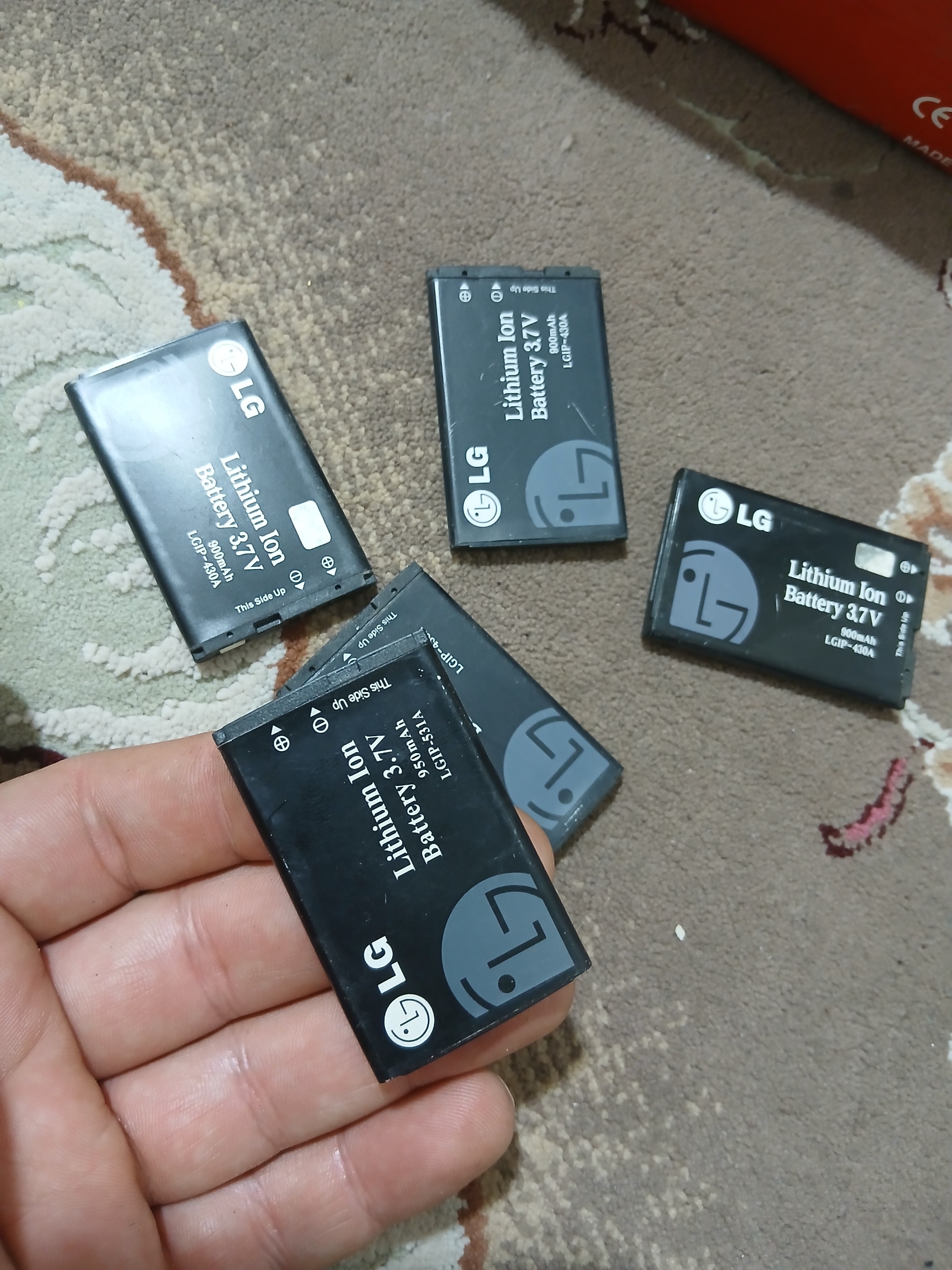 باتری ال جی قدیمی A430و