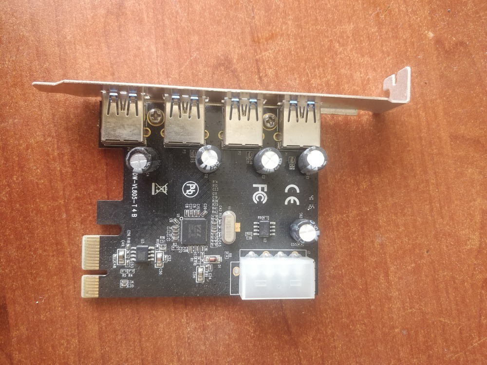 کارت اینترنال USB3 مدل 4 خروجی