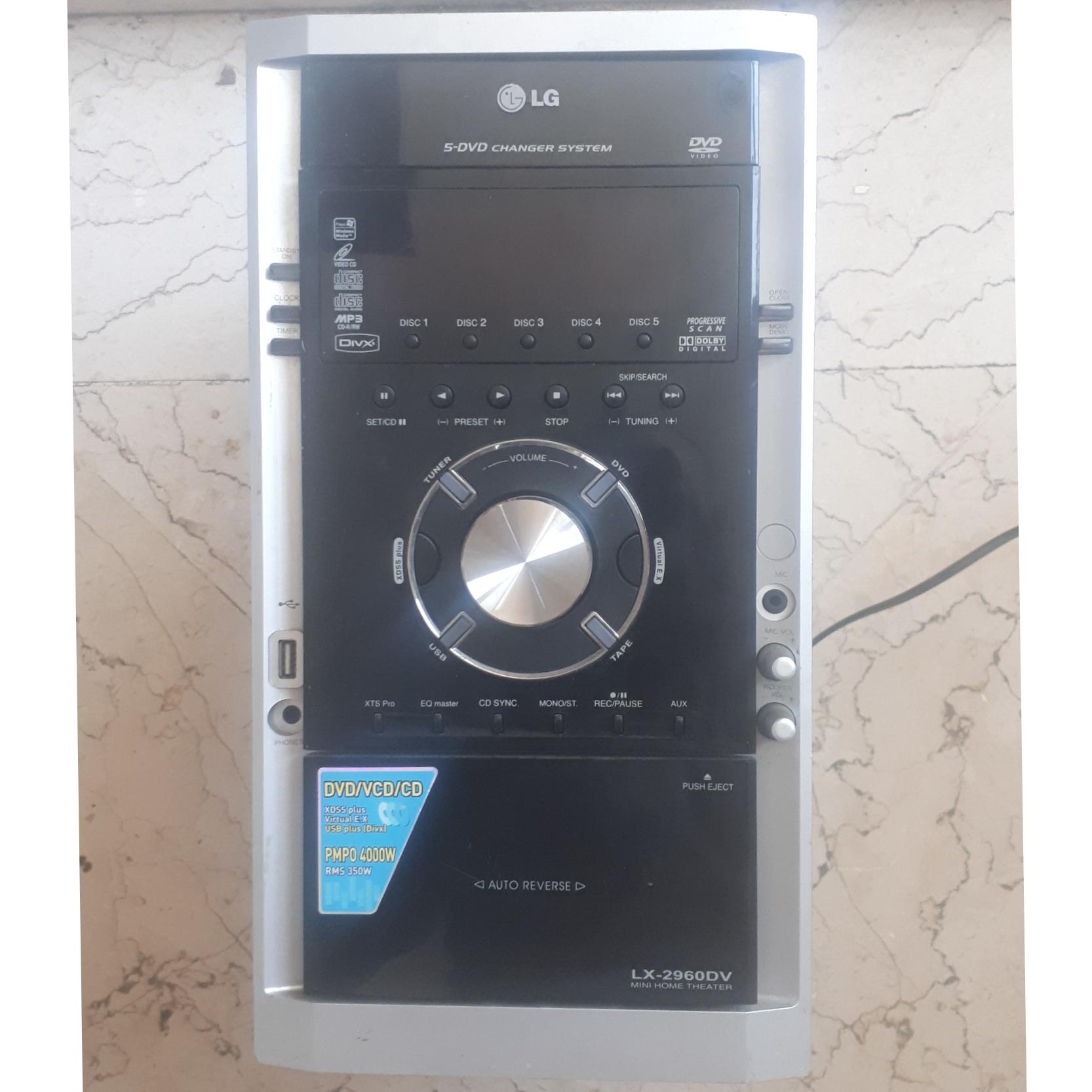 پنل ضبط و با قسمت مکانیکی کاست الجی