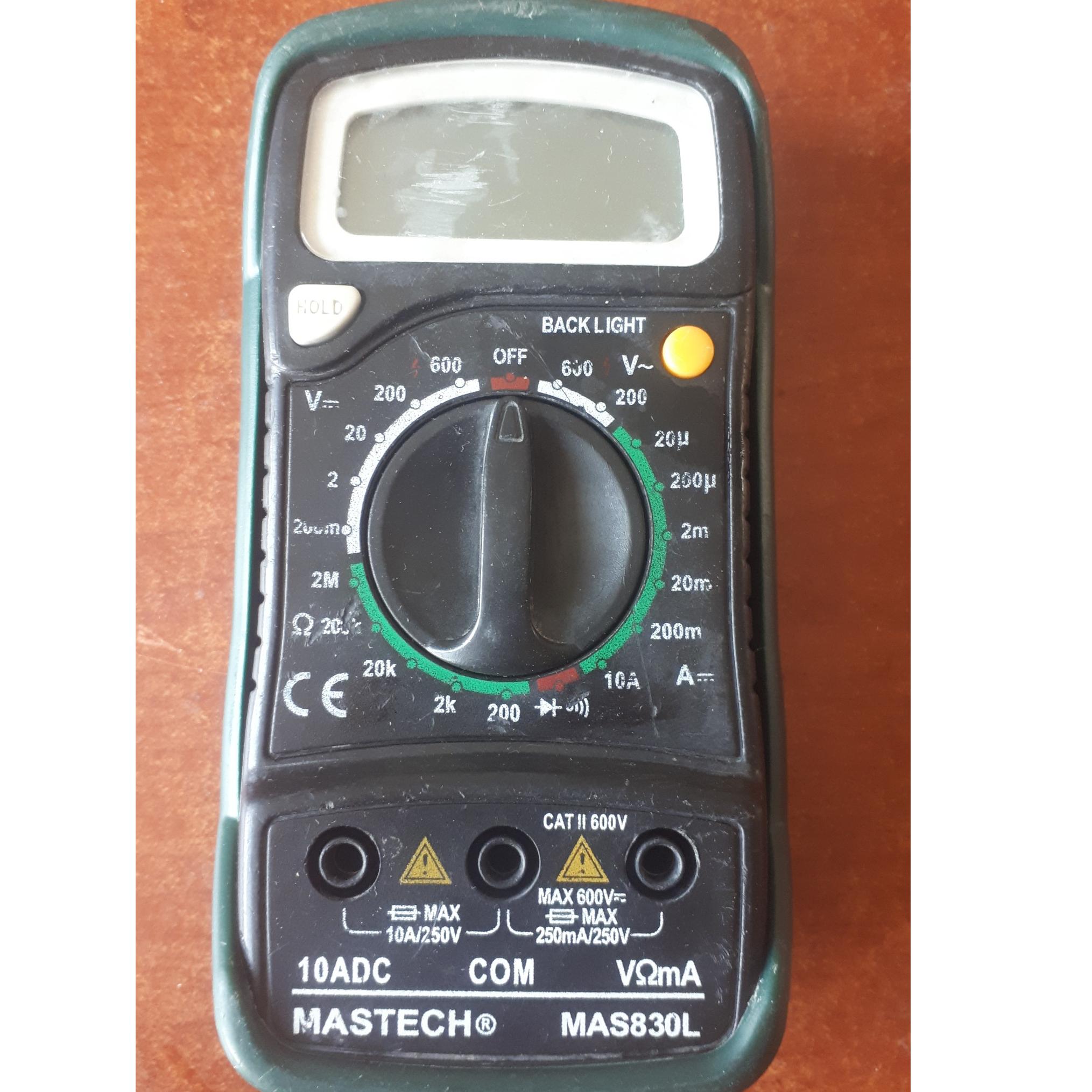 اهمتر MASTECH مدل MAS830L