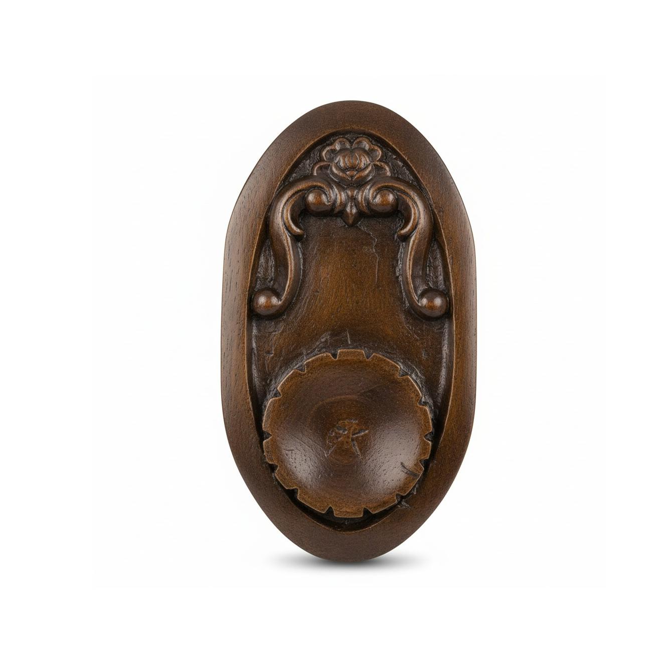 زیر لیوانی چوبی منبت کد 0114