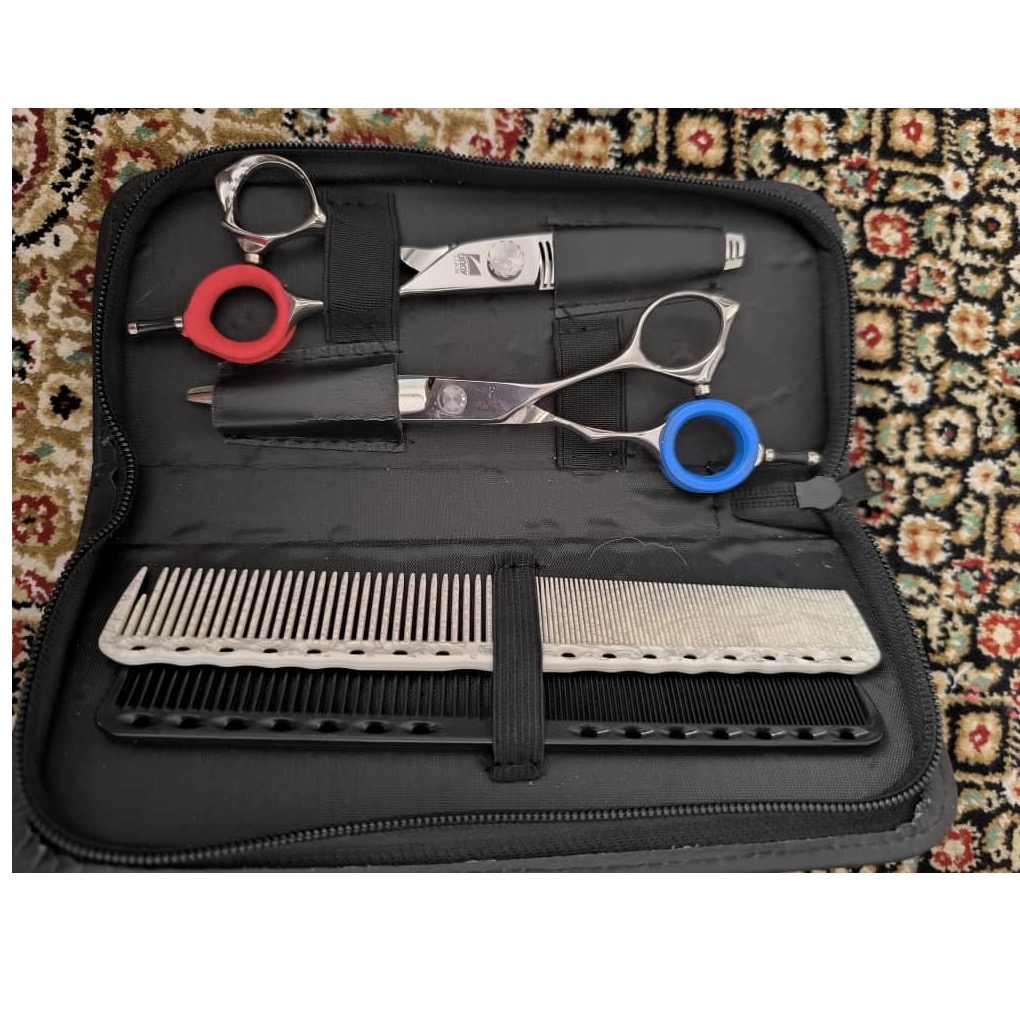 ست قیچی و شانه