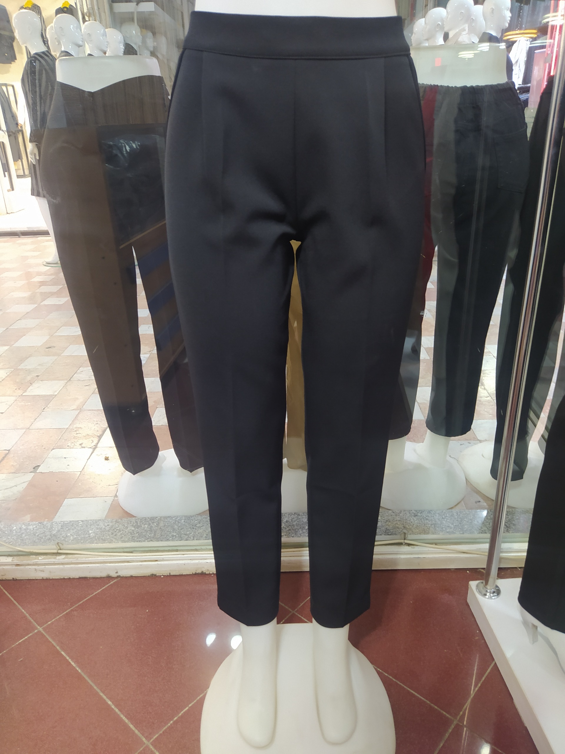 شلوار پارچه ای کمر کش اور سایز