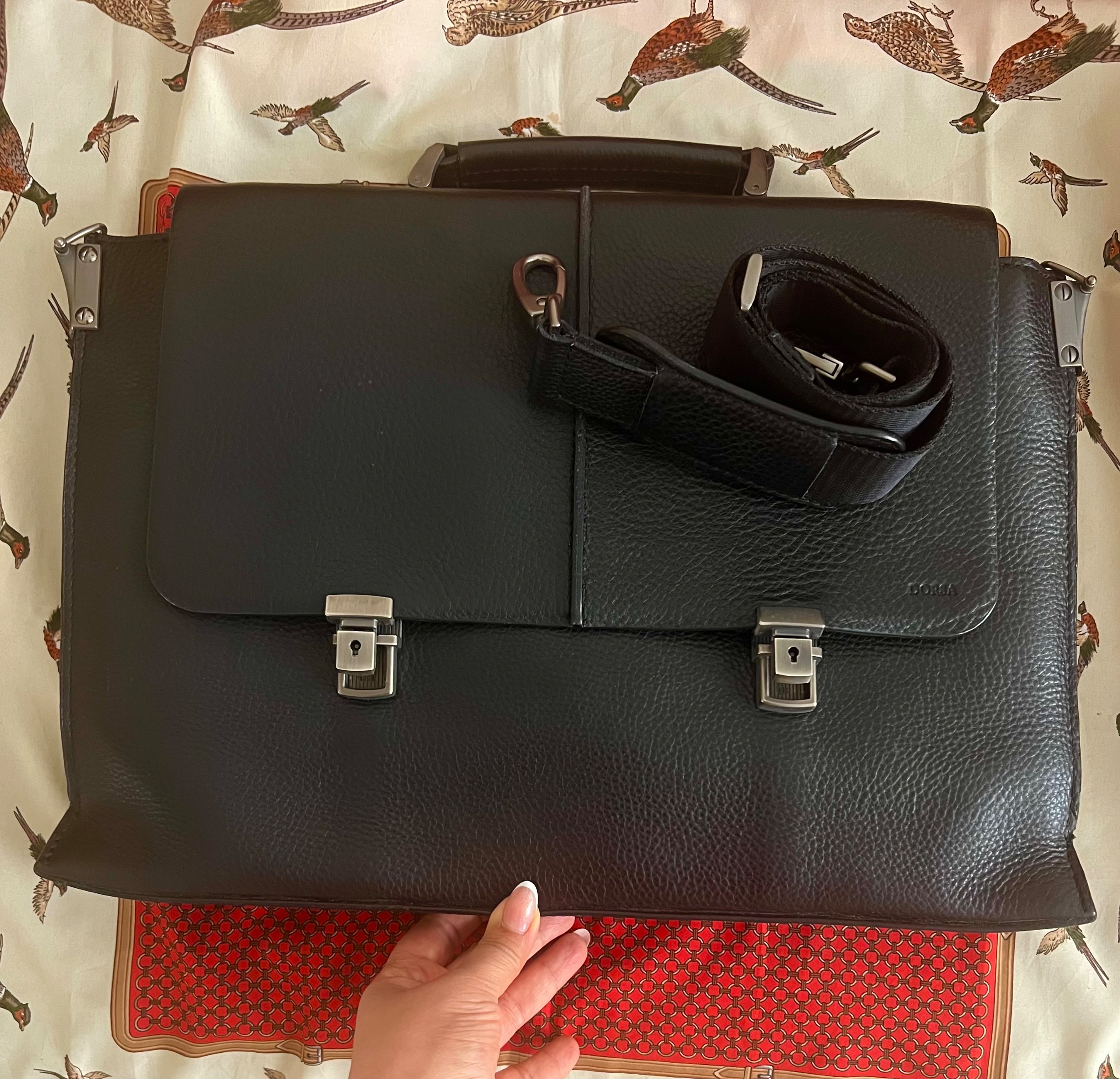 کیف تمام چرم لوکس برند درسا Dorsa