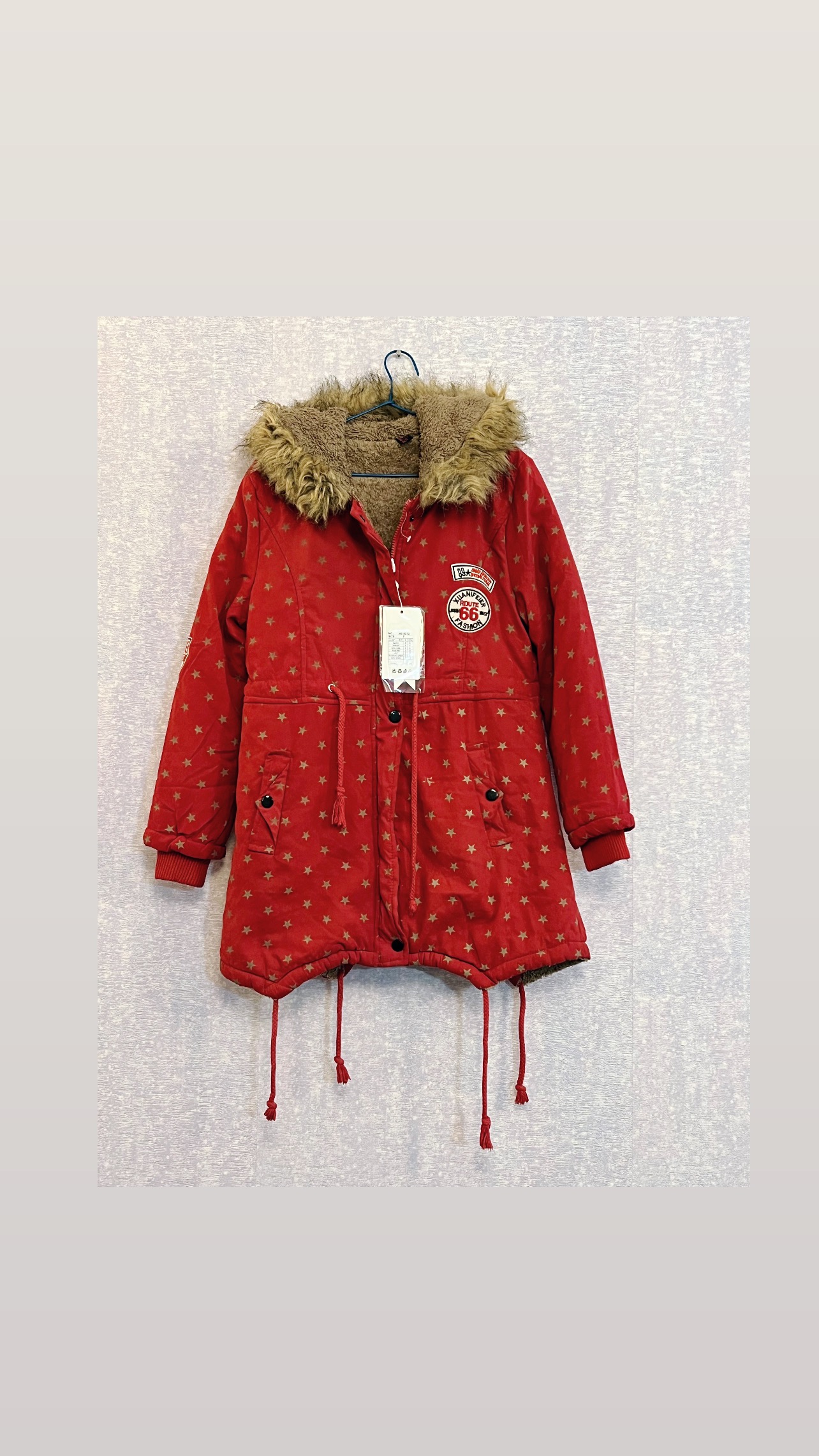 کاپشن داخل تدی وارداتی