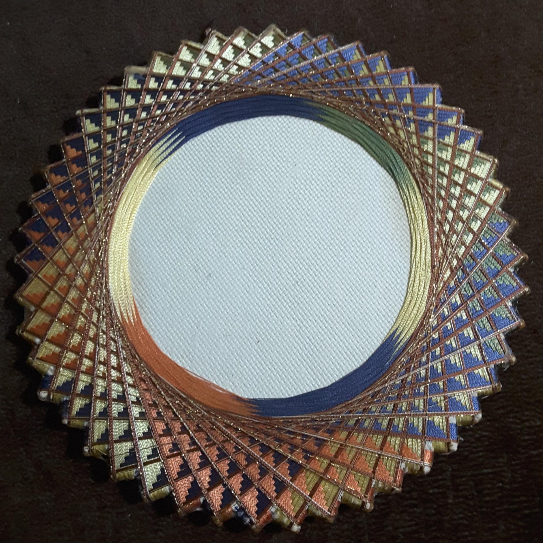 قاب عکس گلدوزی