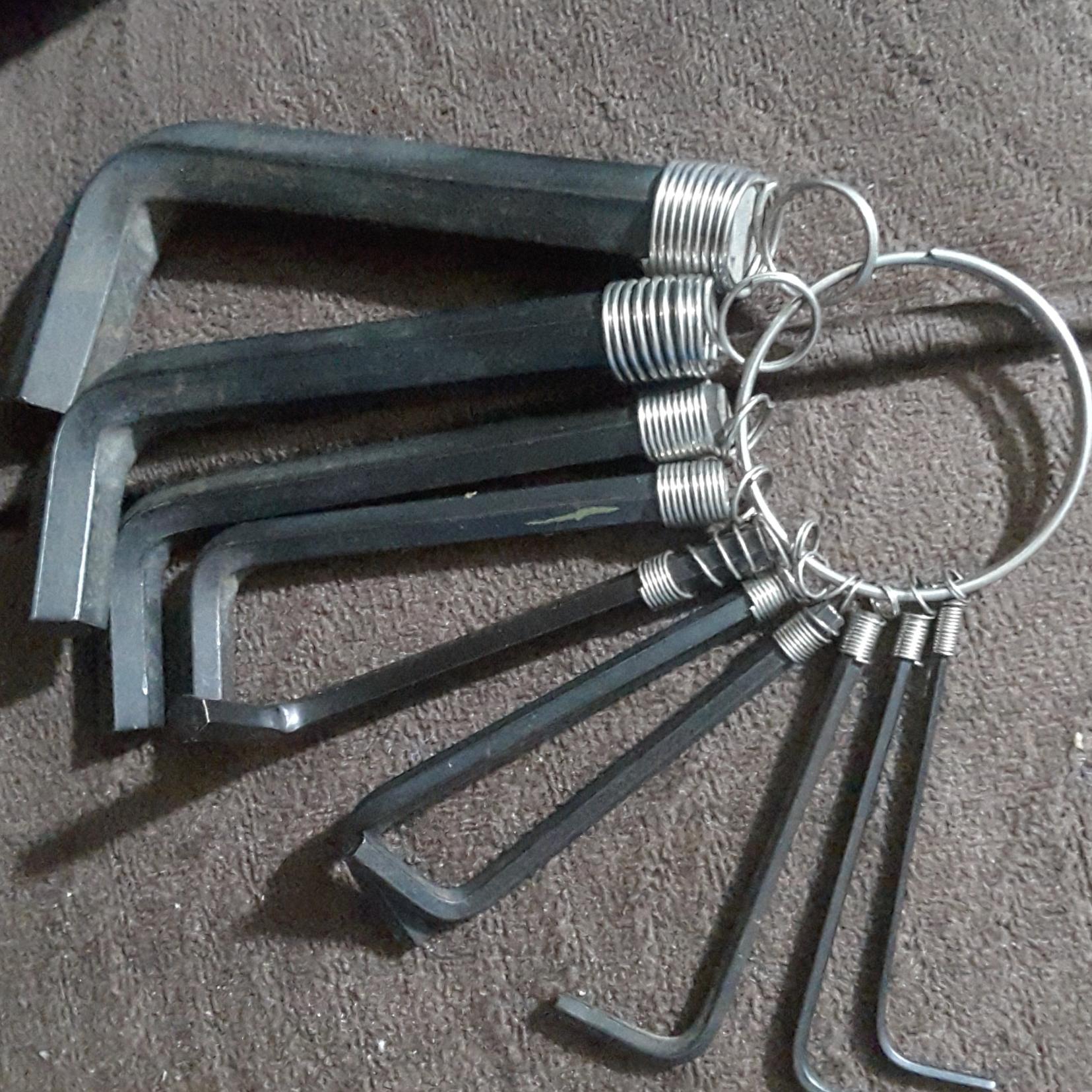 آچار آلن ده تایی