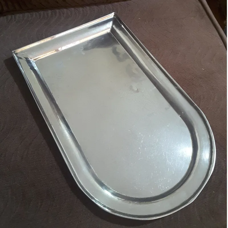 سینی قدیمی استیل