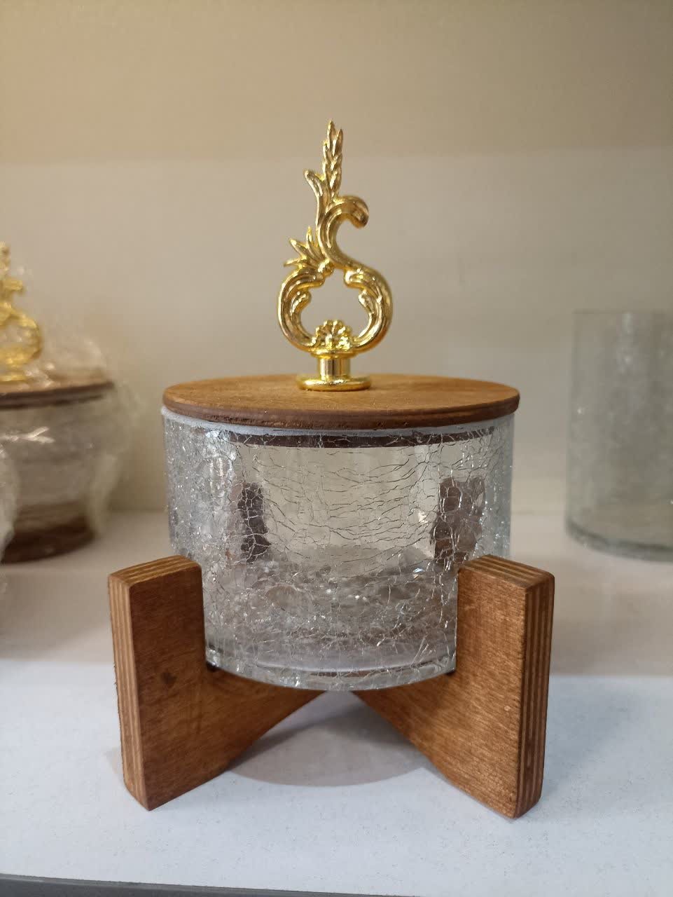 قندان شیشه ابگز