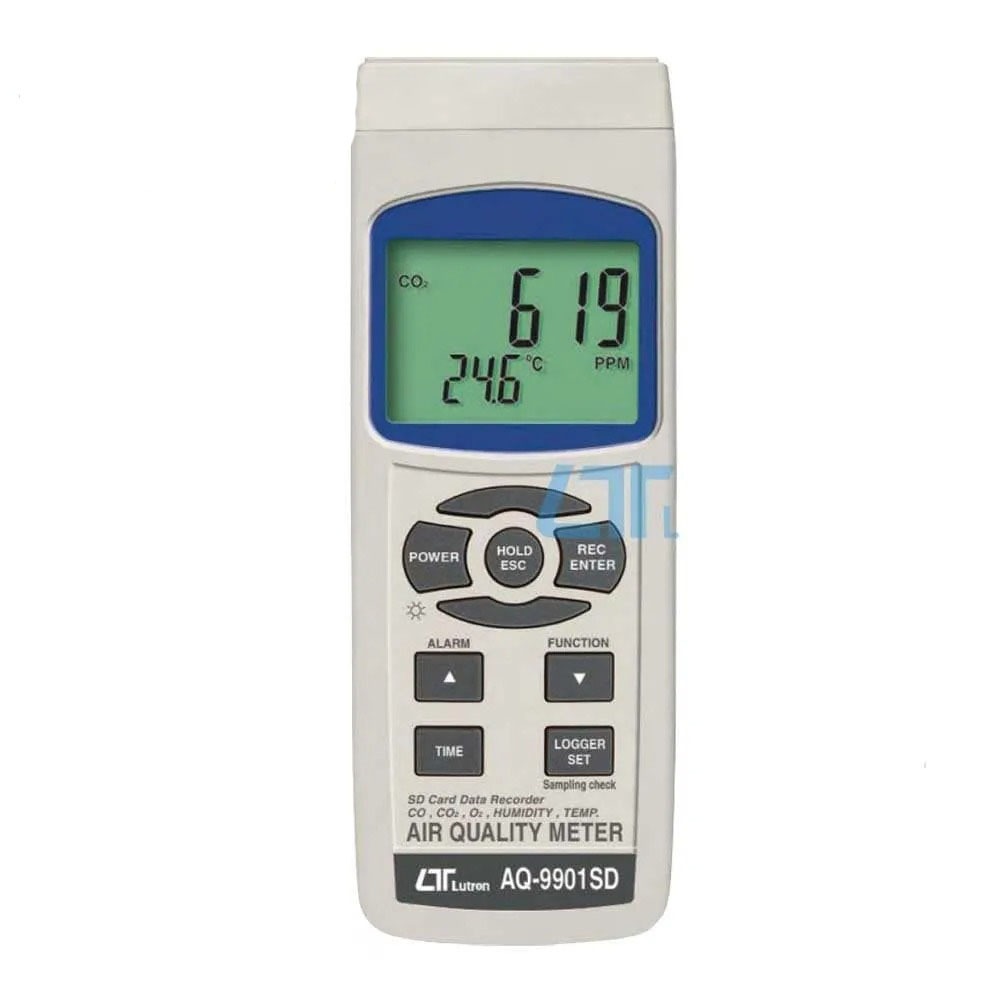 CO2 O2 CO/رطوبت و دما سنج LUTRON AQ-9901SD