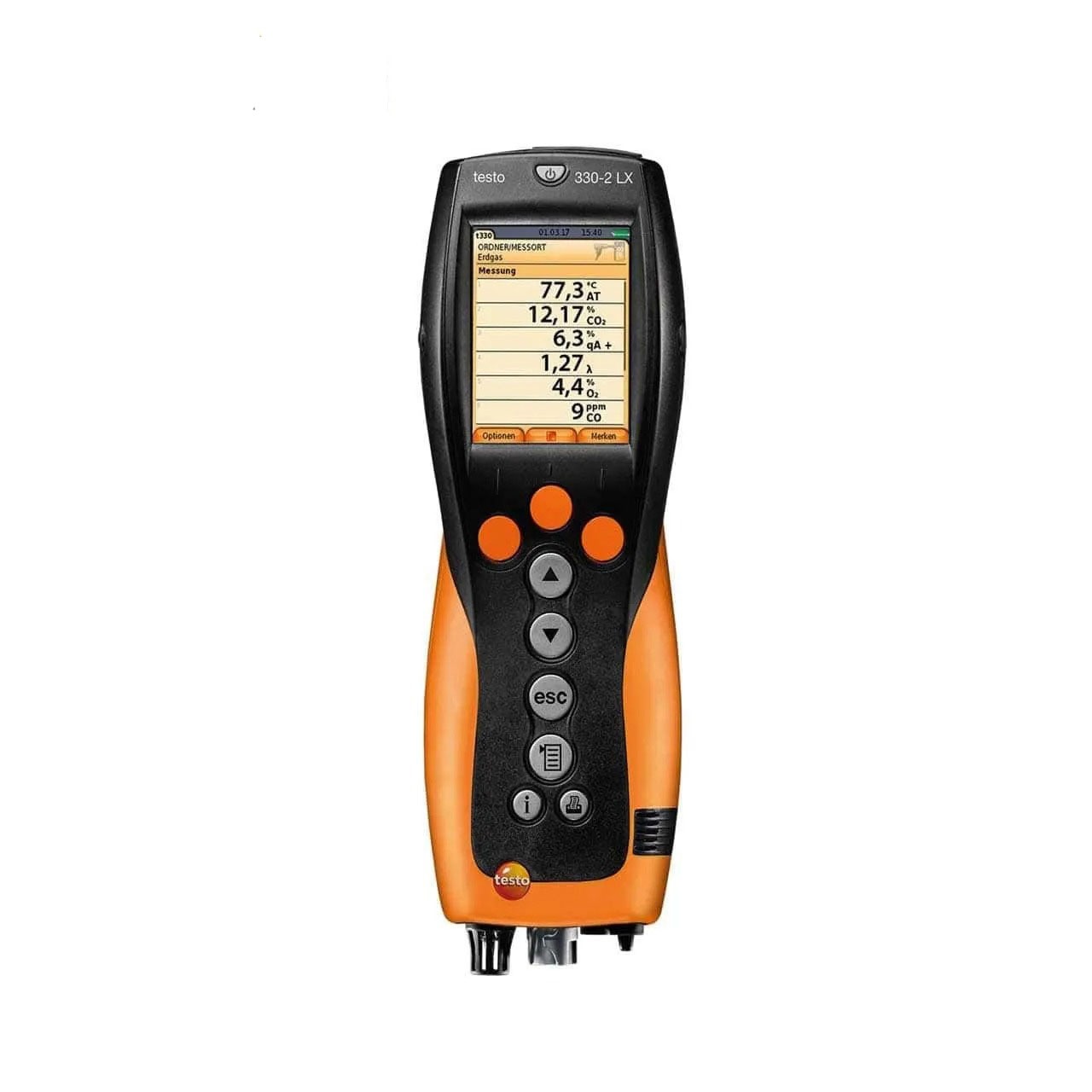 آنالایزر گاز احتراقی دودکش تستو TESTO 320-2 LX