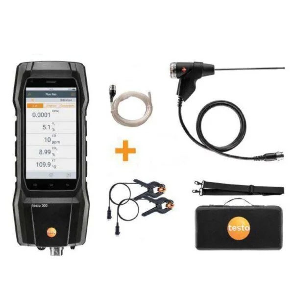 آنالیزر گاز احتراق O2 و CO2 دیجیتال تستو TESTO 300