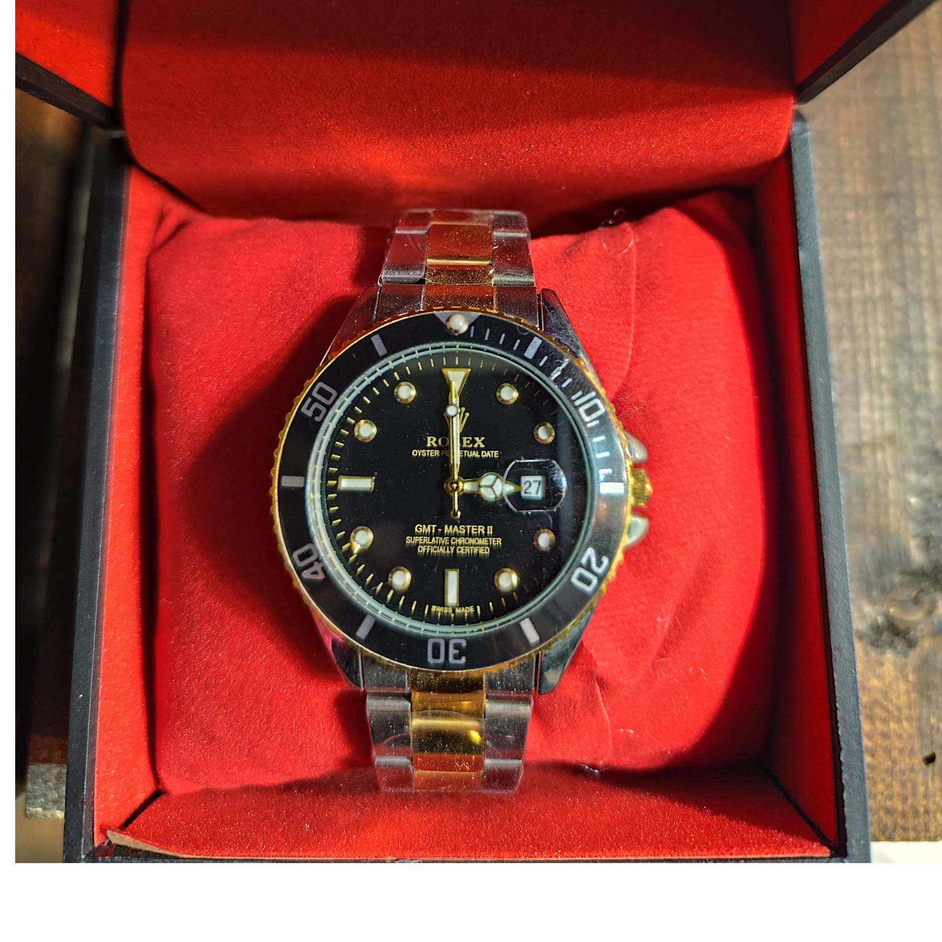 ساعت عقربه ای مردانه طرح رولکس