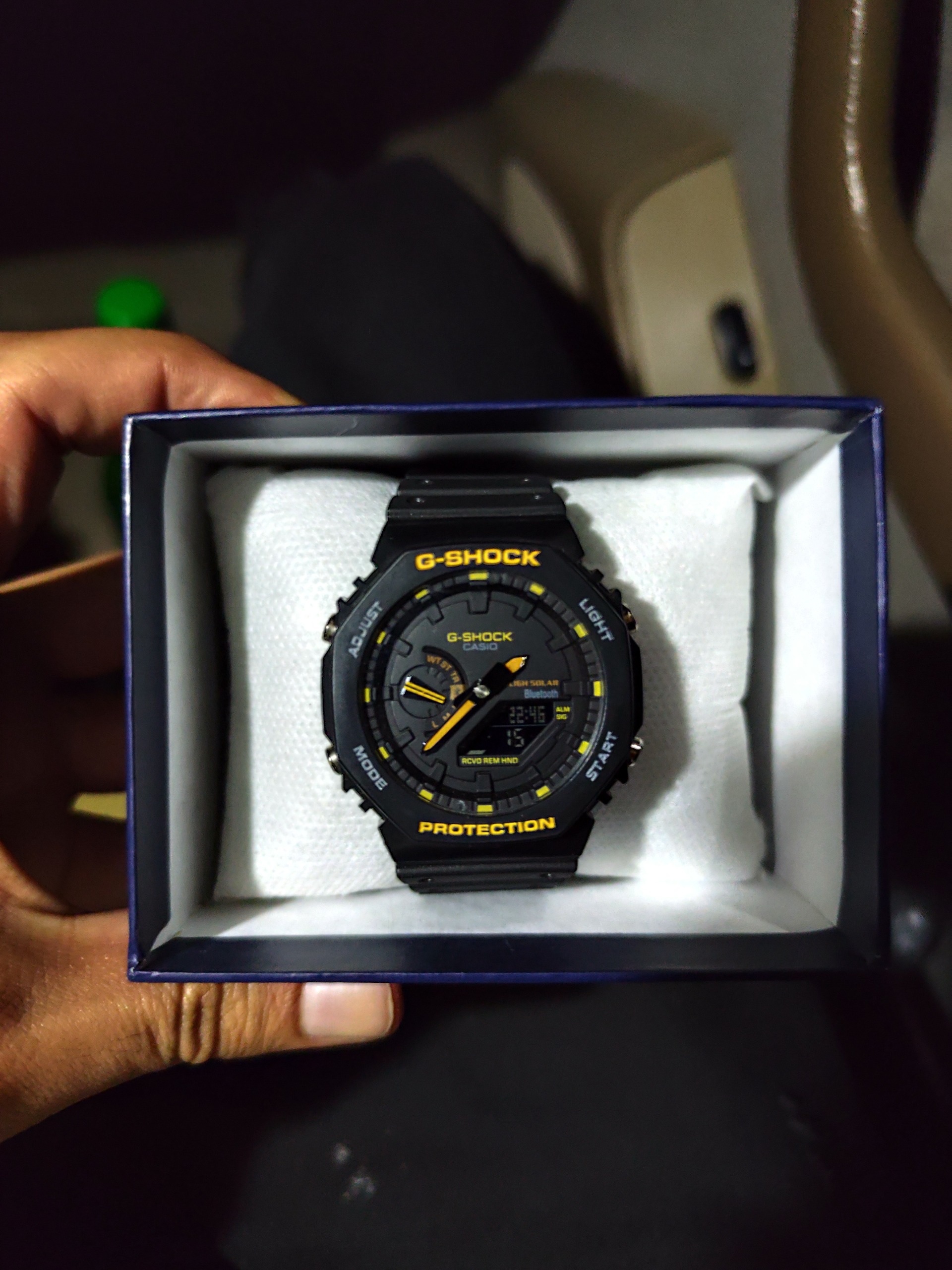 ساعت مچی عقربهای مردانه کاسیو مدل GA-2100-1ADR