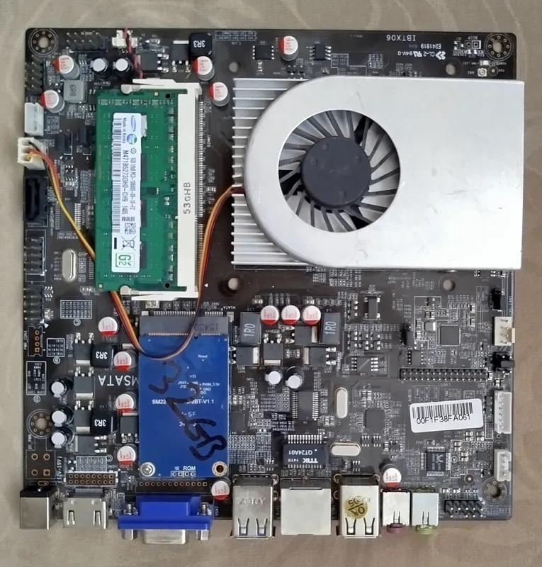 مادربرد صنعتی Intel Celeron J1900 آماده به کار