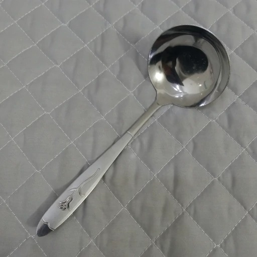 ملاقه ماست کوچک طرح گل میخک یک عددی