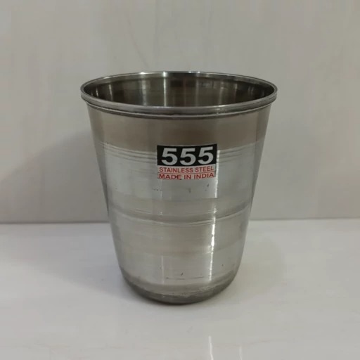 لیوان استیل هندی قطر 6.5 - لیوان یخ آهنربا نگیر
