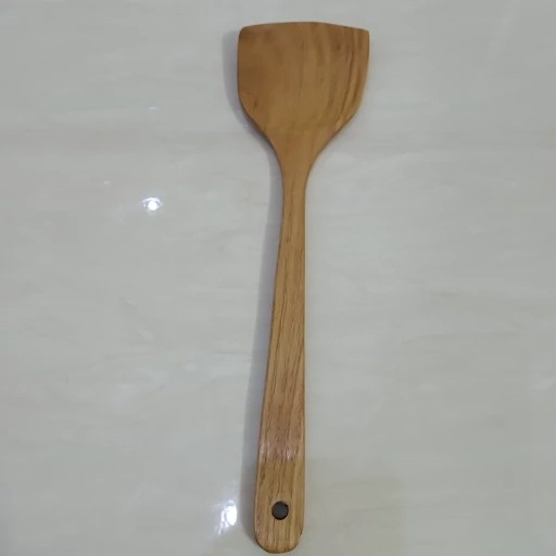 کفگیر برنج چوبی دسته بلند