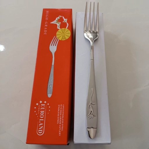 چنگال غذاخوری استیل میخک 12 پارچه یورولند آلمانی