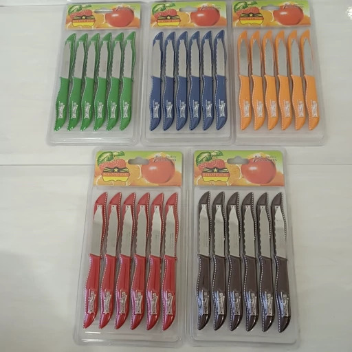 چاقو میوه خوری 12 عددی هخامنشی اره ای