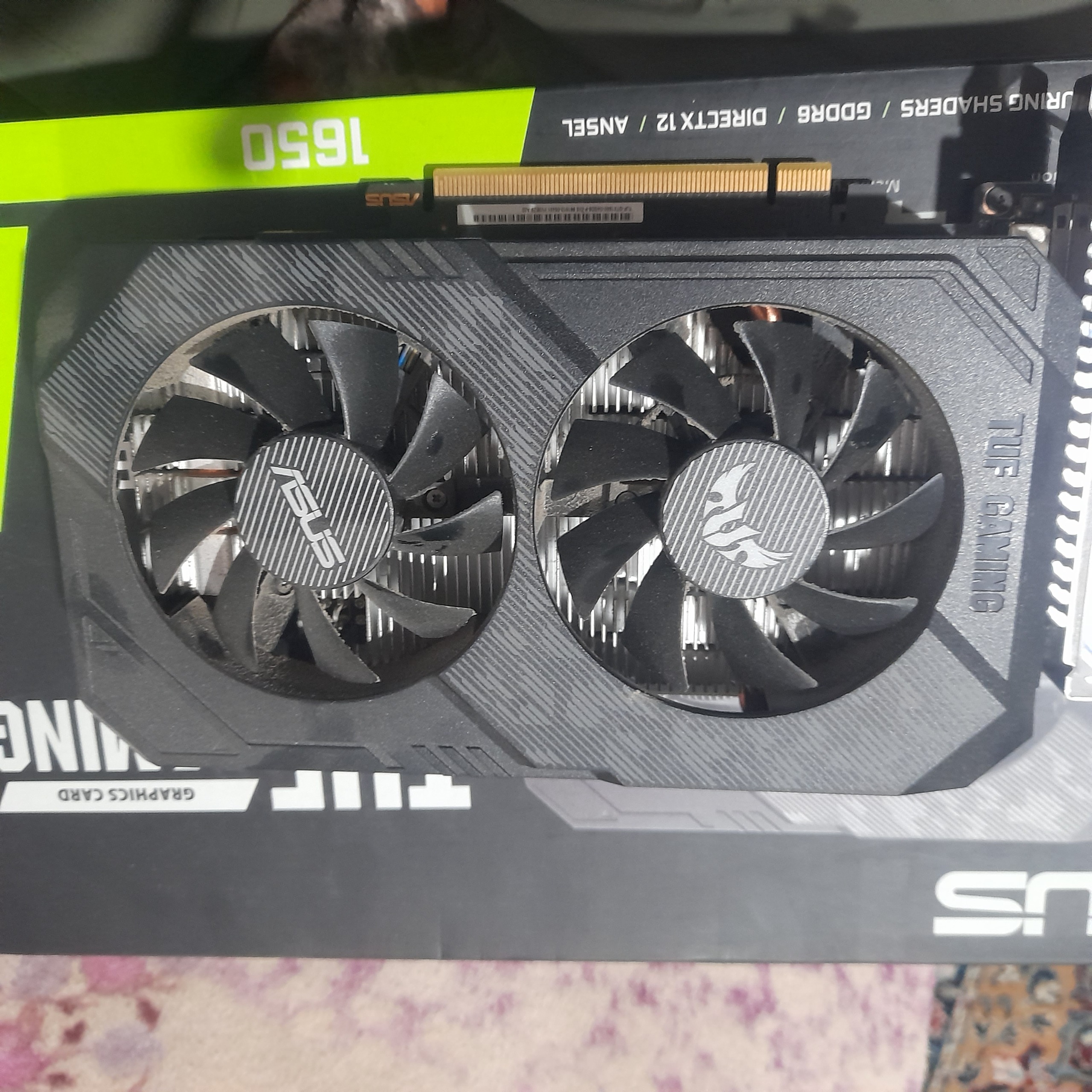Gtx 1650 asus tuf