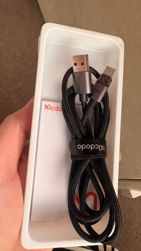 کابل شارژ 100 وات Type-C به USB-A