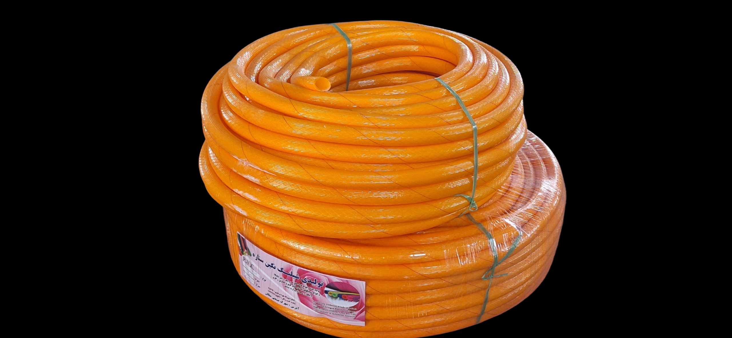 شیلنگ آب نخ دار سه لایه سایز 3/4 اینچ (20 متری)