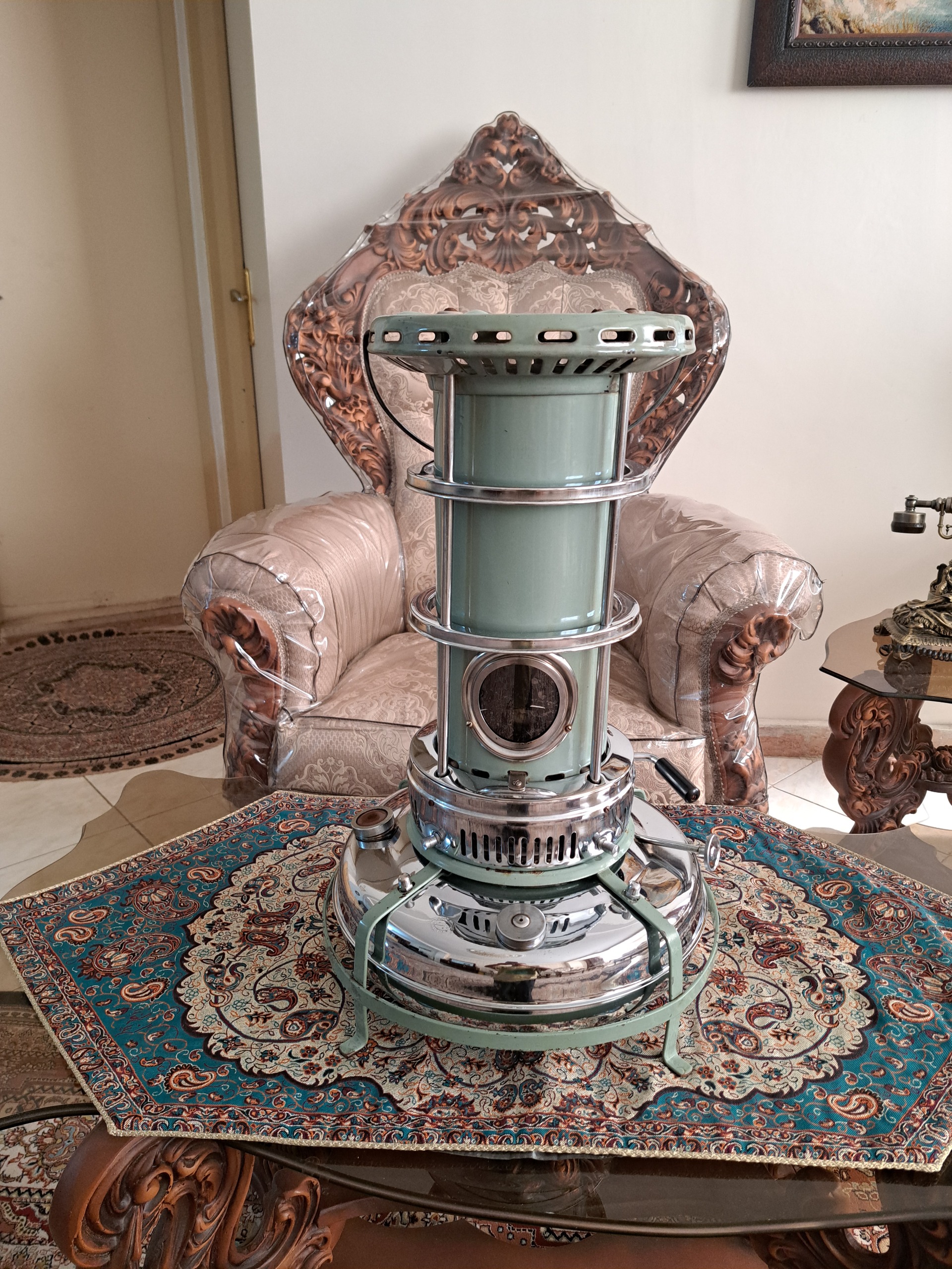 چراغ نفتی جدار عالی نسب