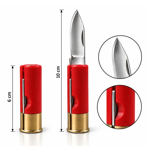 چاقوی تاشو طرح فشنگ Mauser