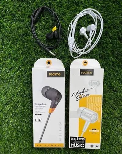 مزایده 10 عدد هندزفری اورجینال Realme