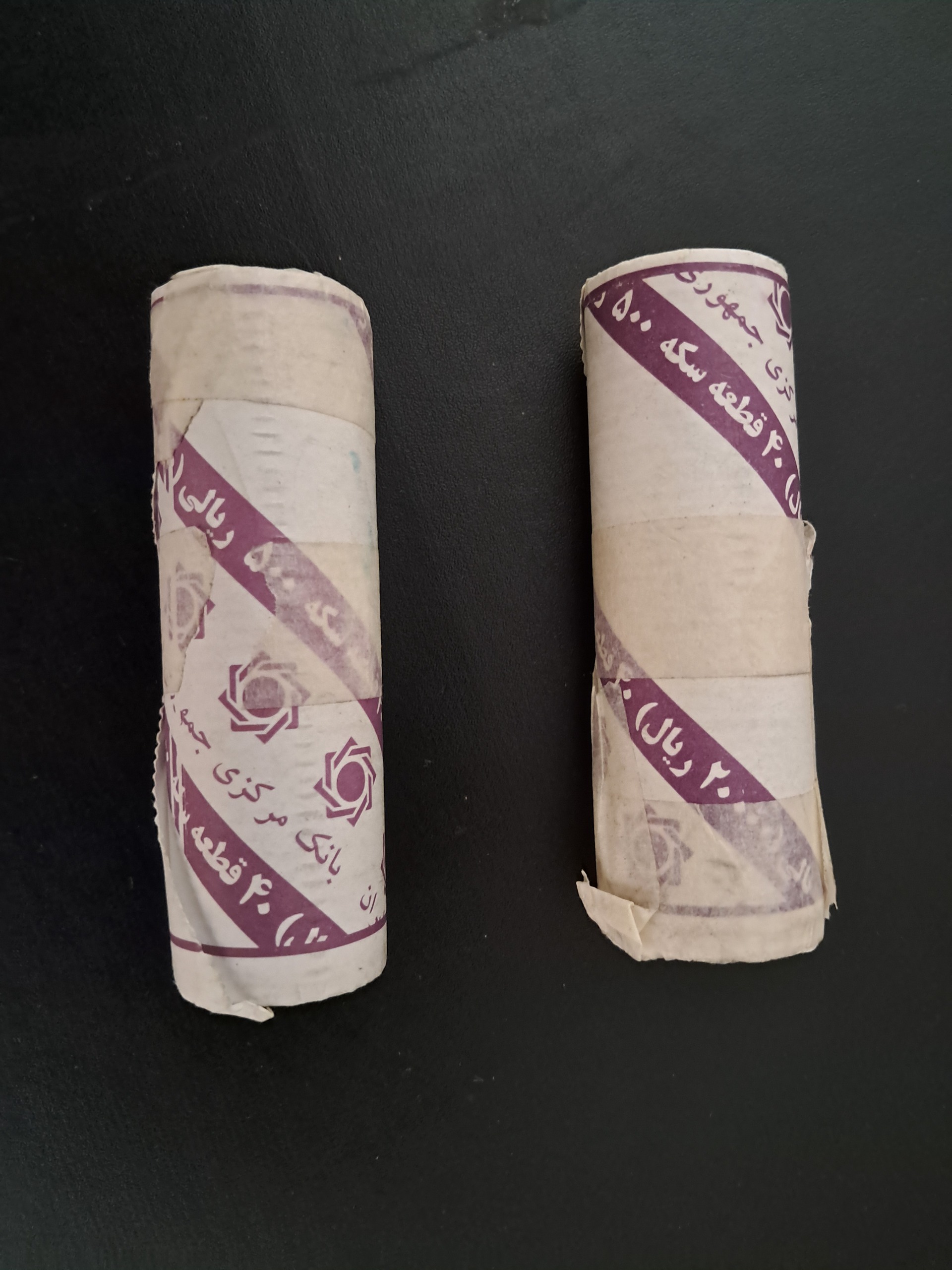 2 رول سکه 500 ریالی سیمرغ (توضیحات دارد)