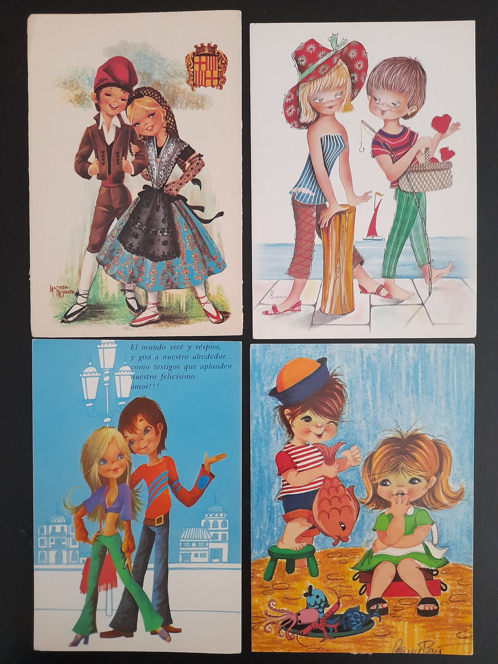 4 کارت پستال قدیمی