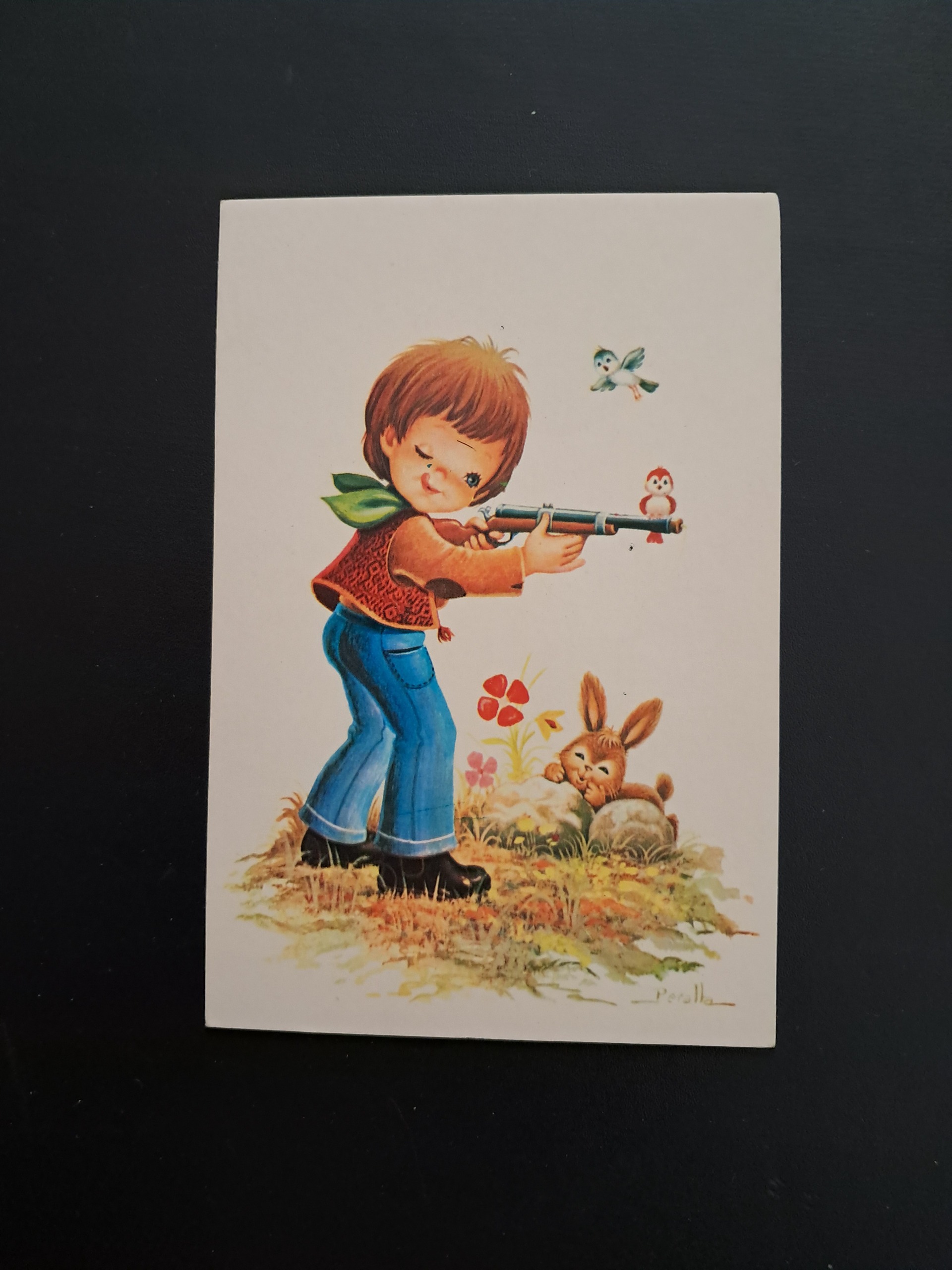 یک کارت پستال قدیمی