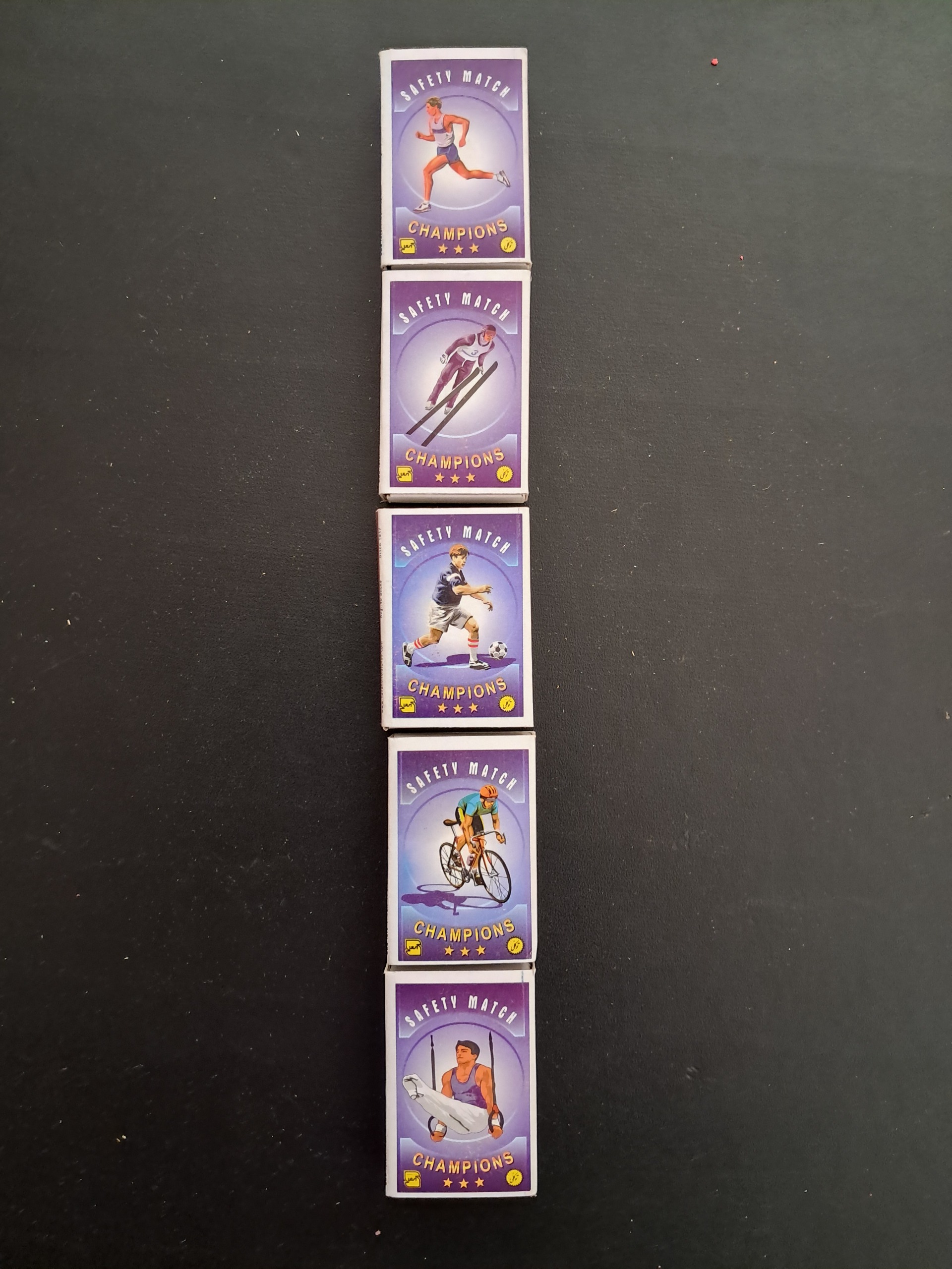 5 عدد کبریت (ورزشی )