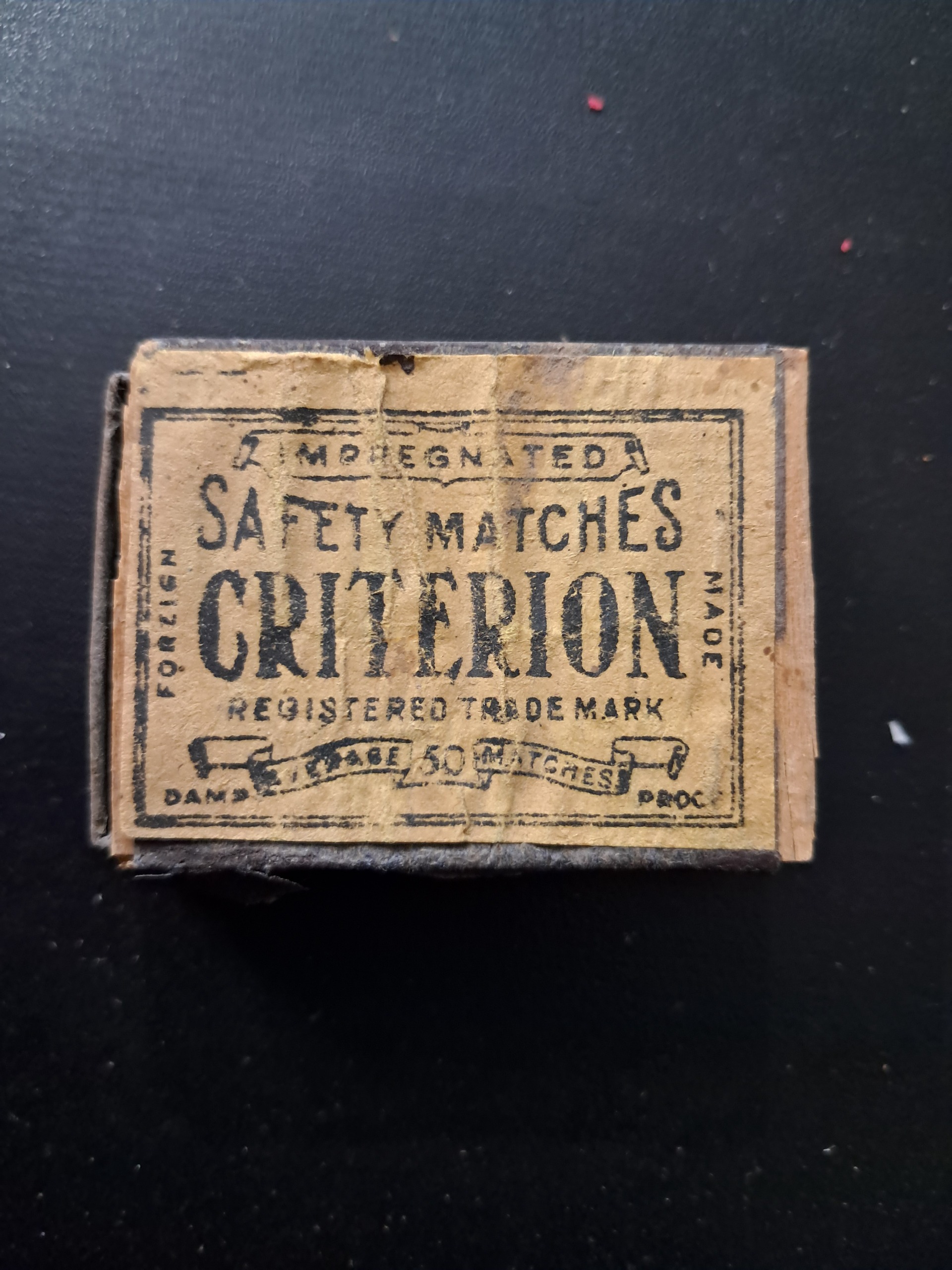 کبریت بسیار قدیمی و زیبا