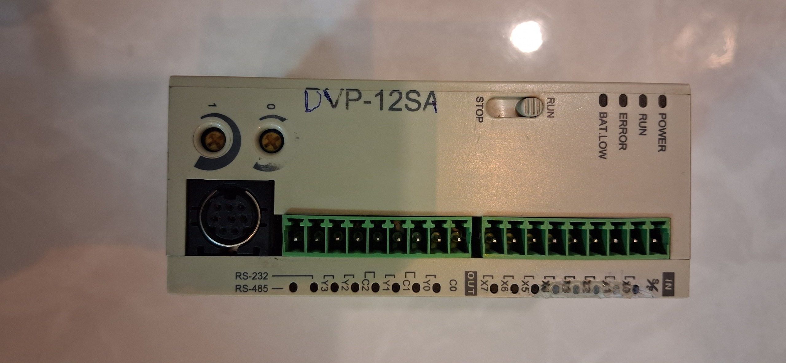 پی ال سی دلتا DVP12SA