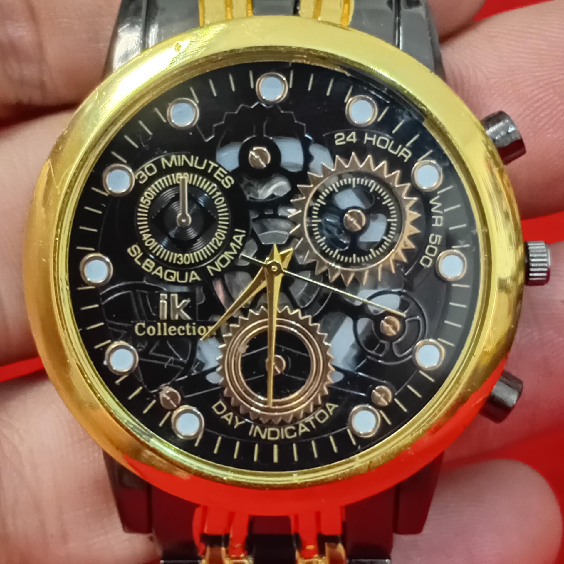 ساعت مچی فلزی طرح 3موتوره