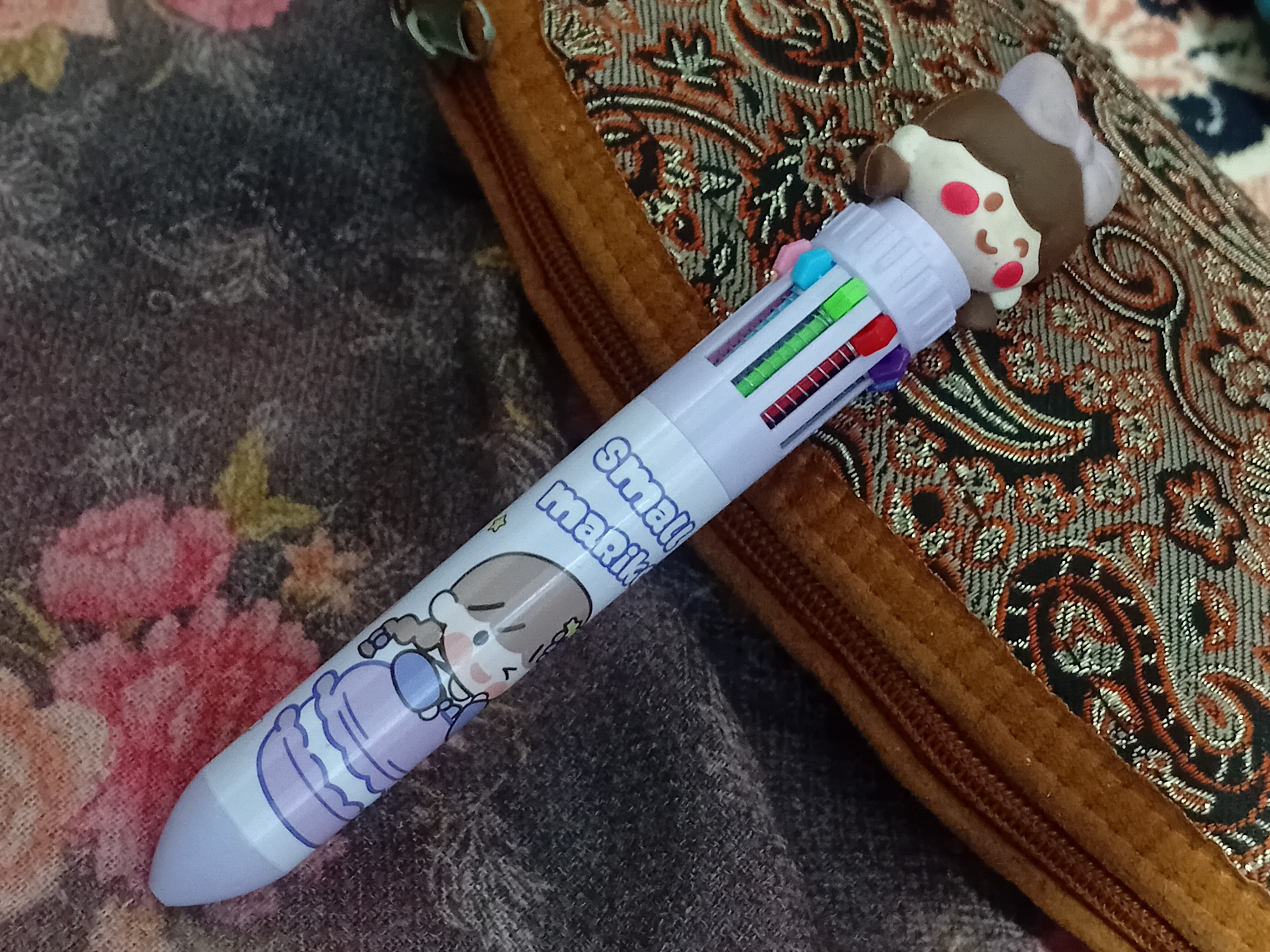 خودکار ده رنگ دخترانه