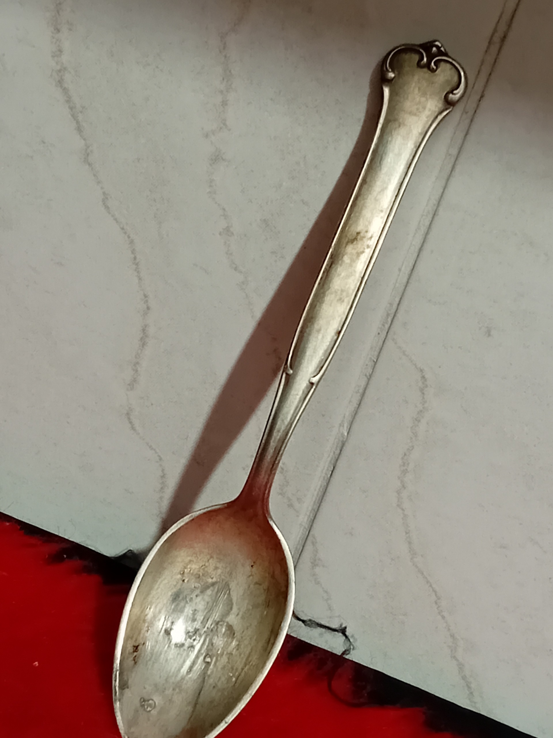 قاشق چایخوری روکش نقره